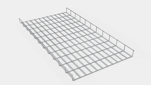 Kabelgoot hoogte 110 cm, diepte 5 cm, maaswijdte 5 x 10 cm