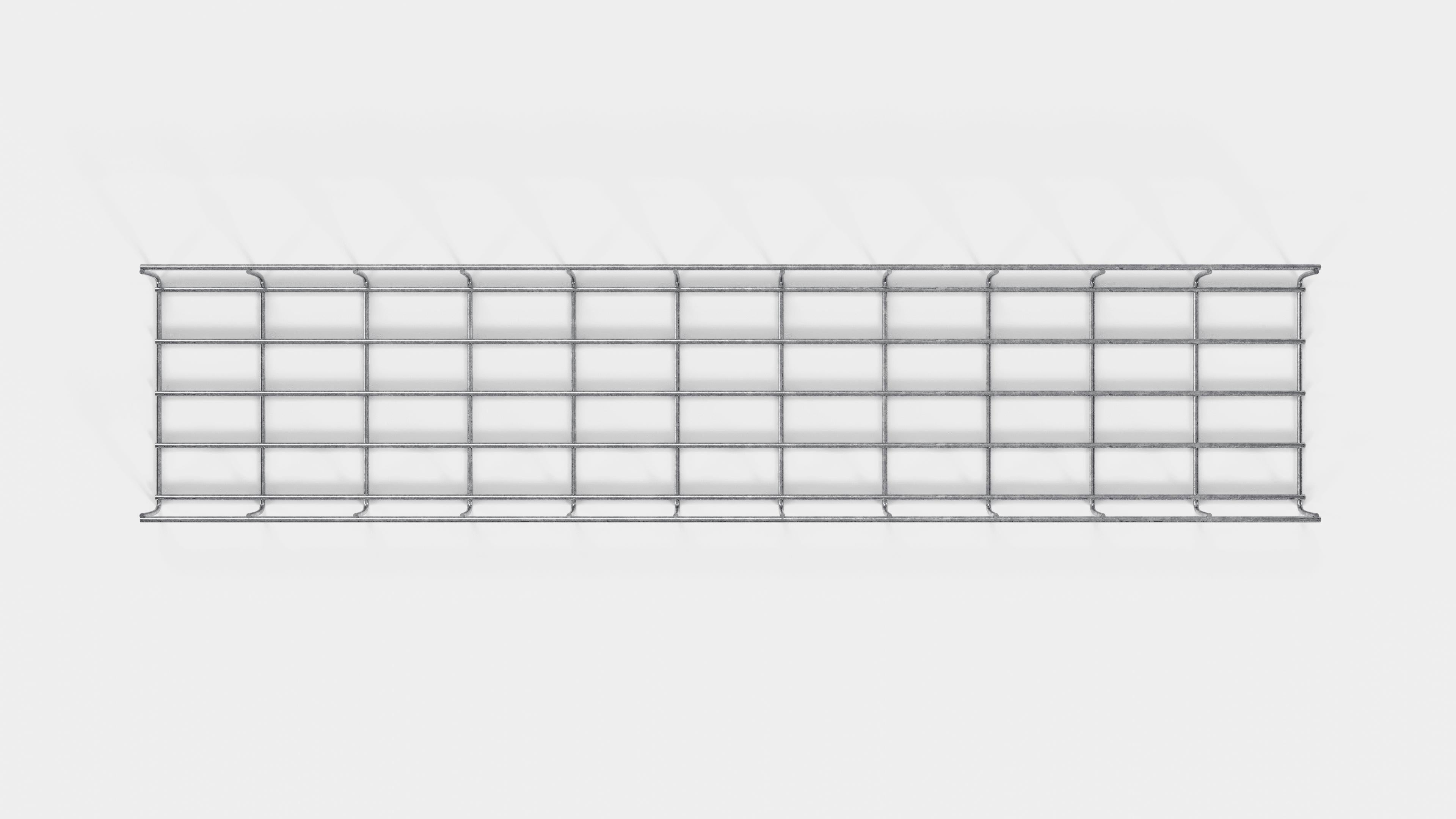 Trellis højde 110 cm, dybde 5 cm, maskestørrelse 5 x 10 cm