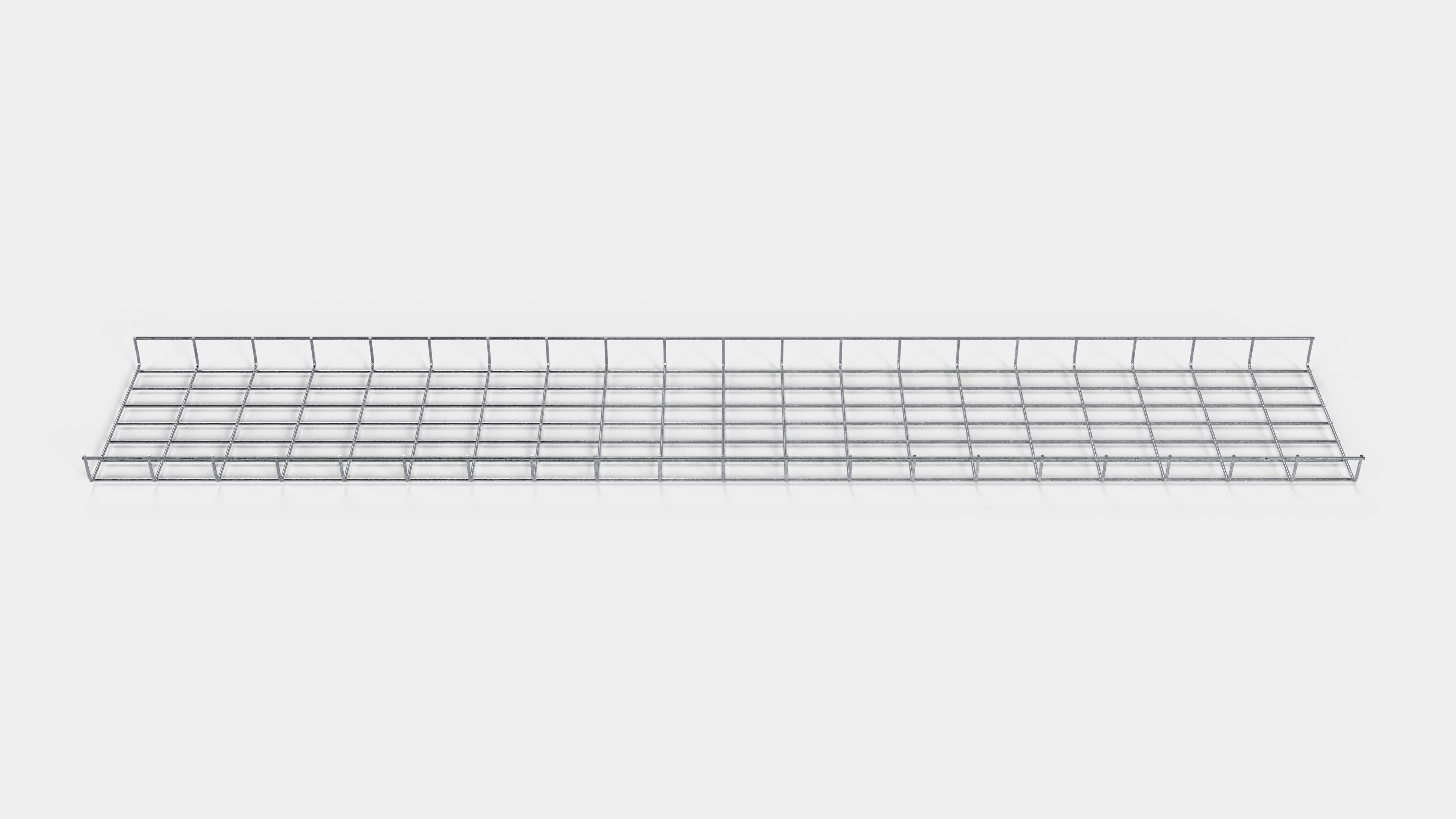 Cable duct length 29 cm, depth 5 cm, mesh size 5 x 10 cm