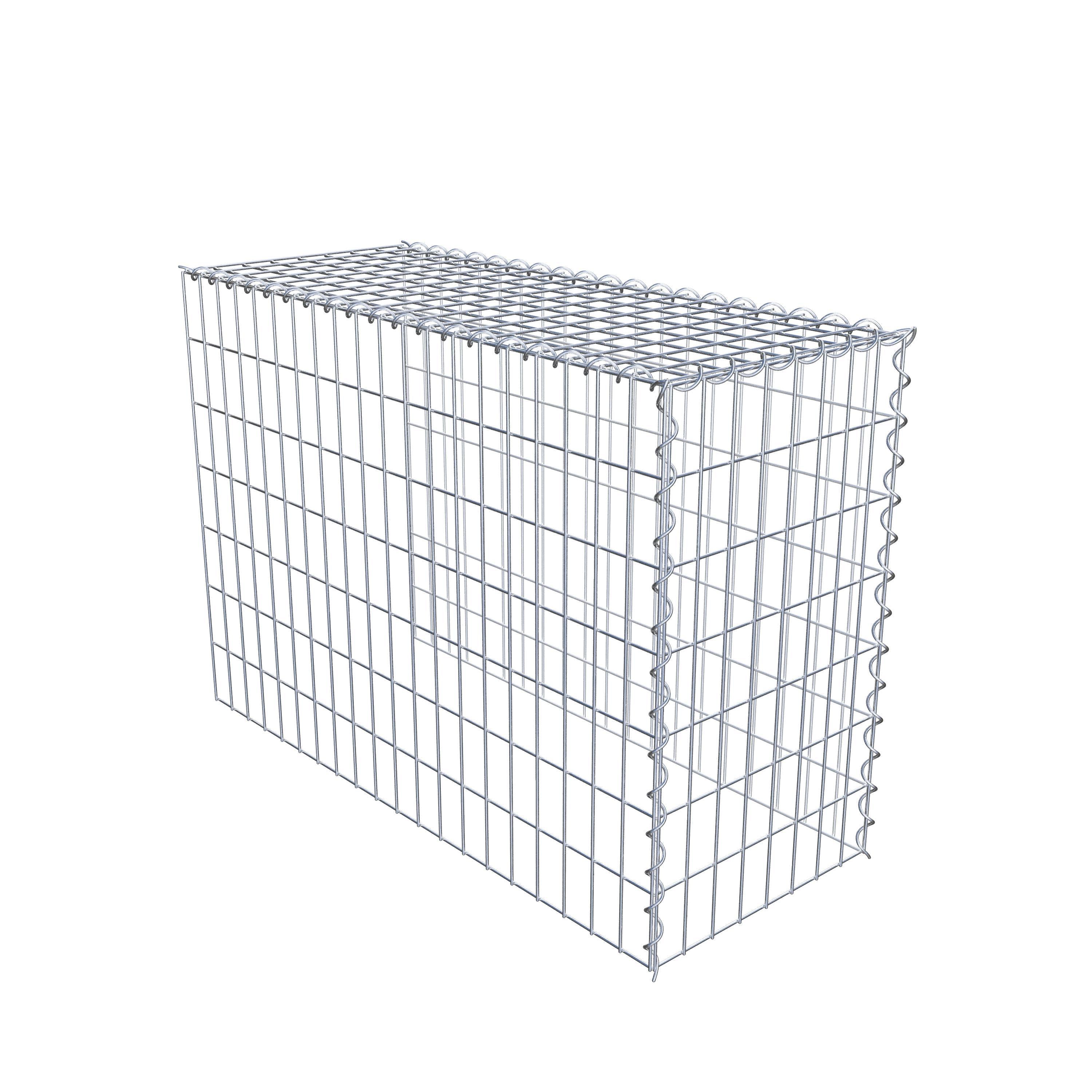 Gavión complementario tipo 4 100 cm x 70 cm x 40 cm (L x A x P), malla 5 cm x 10 cm, espiral