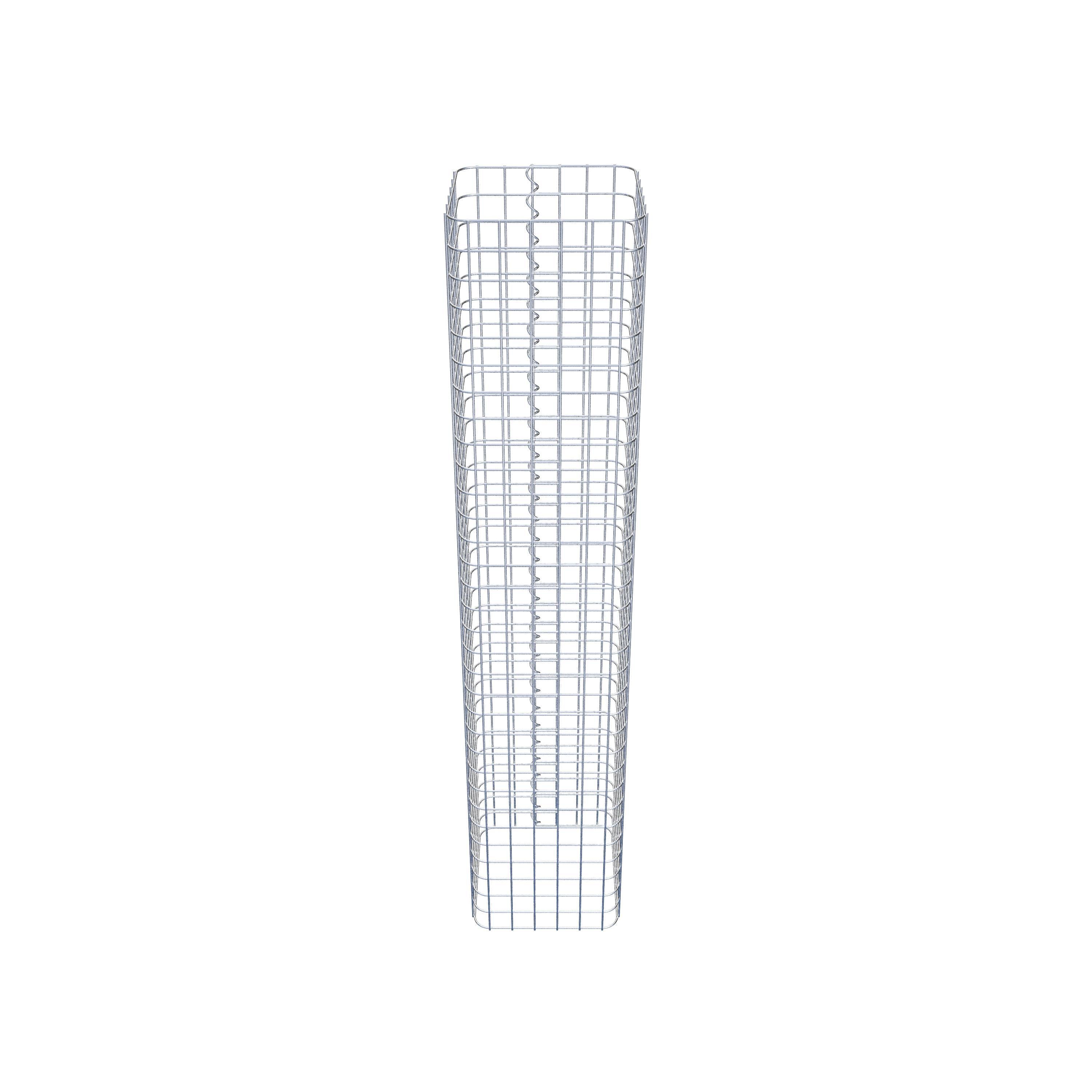 Columna de gaviones 32 x 32 cm MW 5 x 5 cm cuadrado