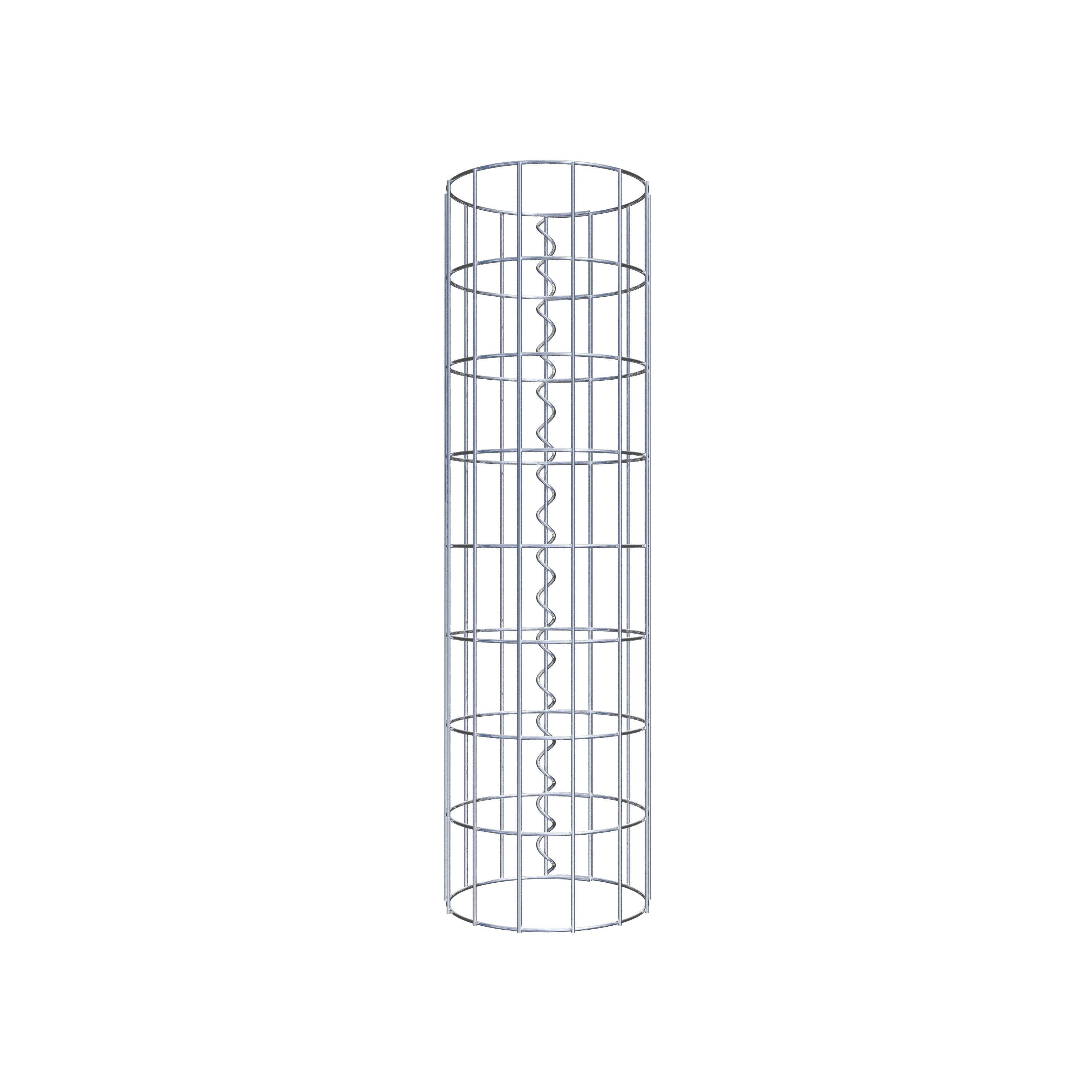 Columna de gaviones diámetro 22 cm, MW 5 x 10 cm redonda