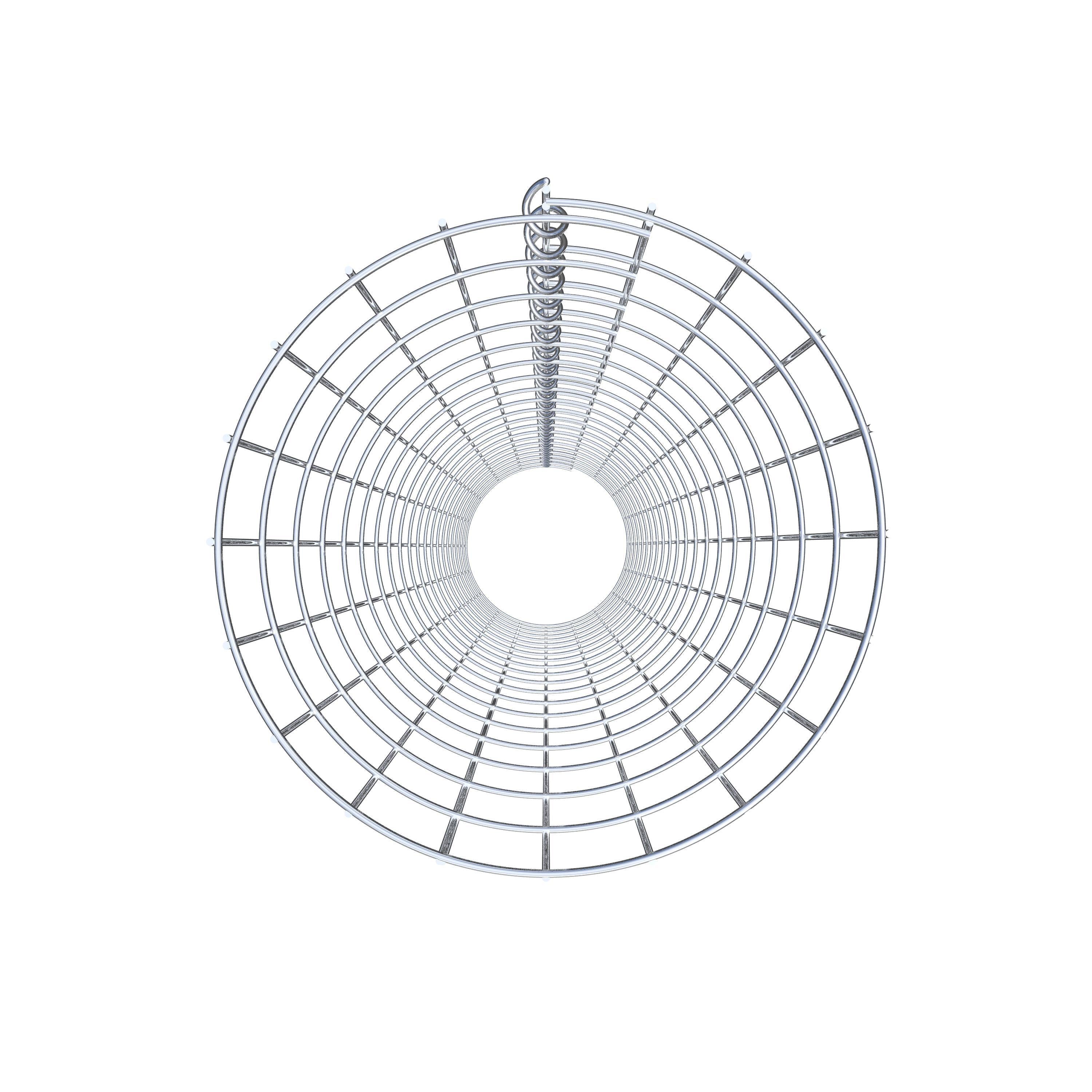 Schanskorf diameter 32 cm, MW 5 x 10 cm rond