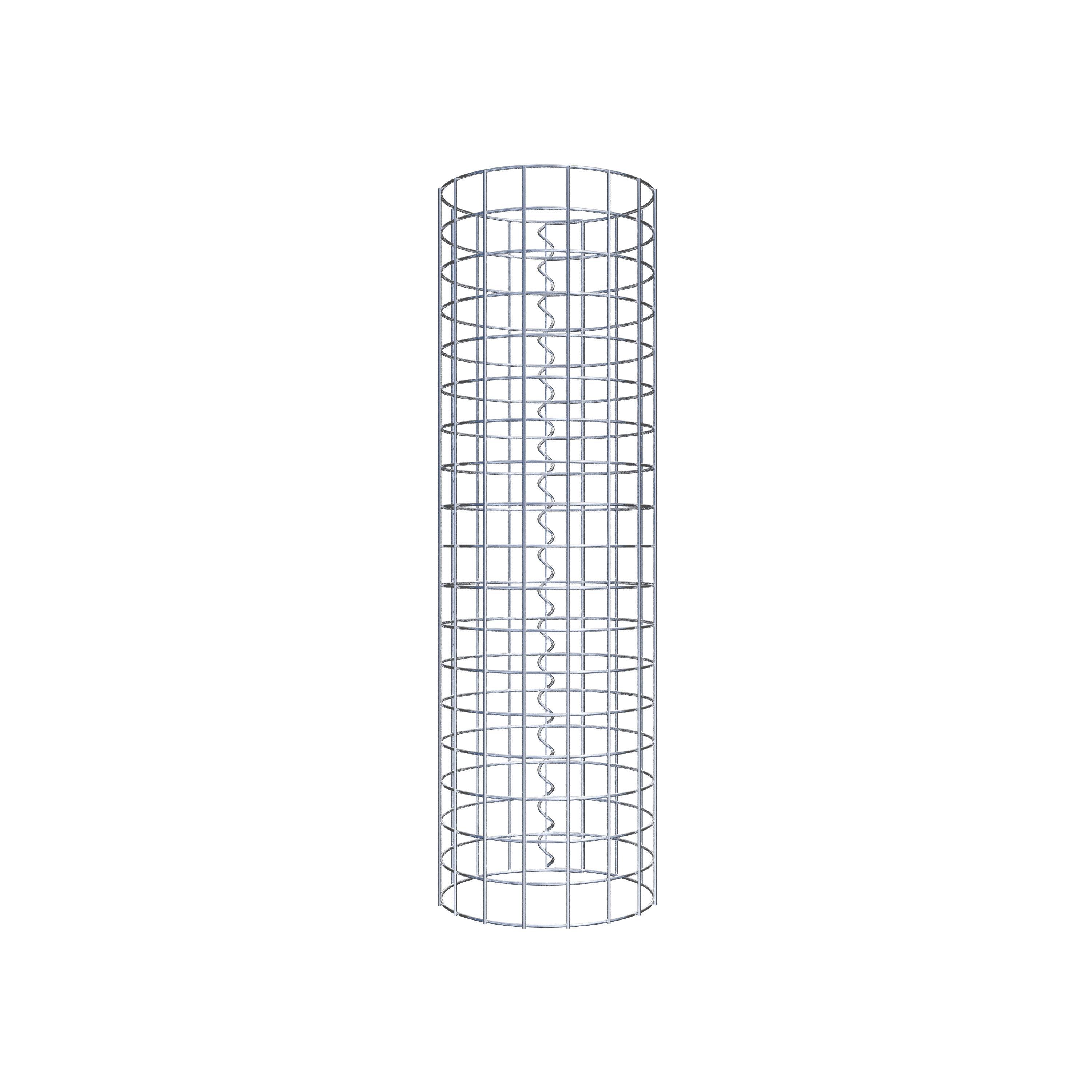Columna de gaviones diámetro 27 cm MW 5 x 5 cm redonda