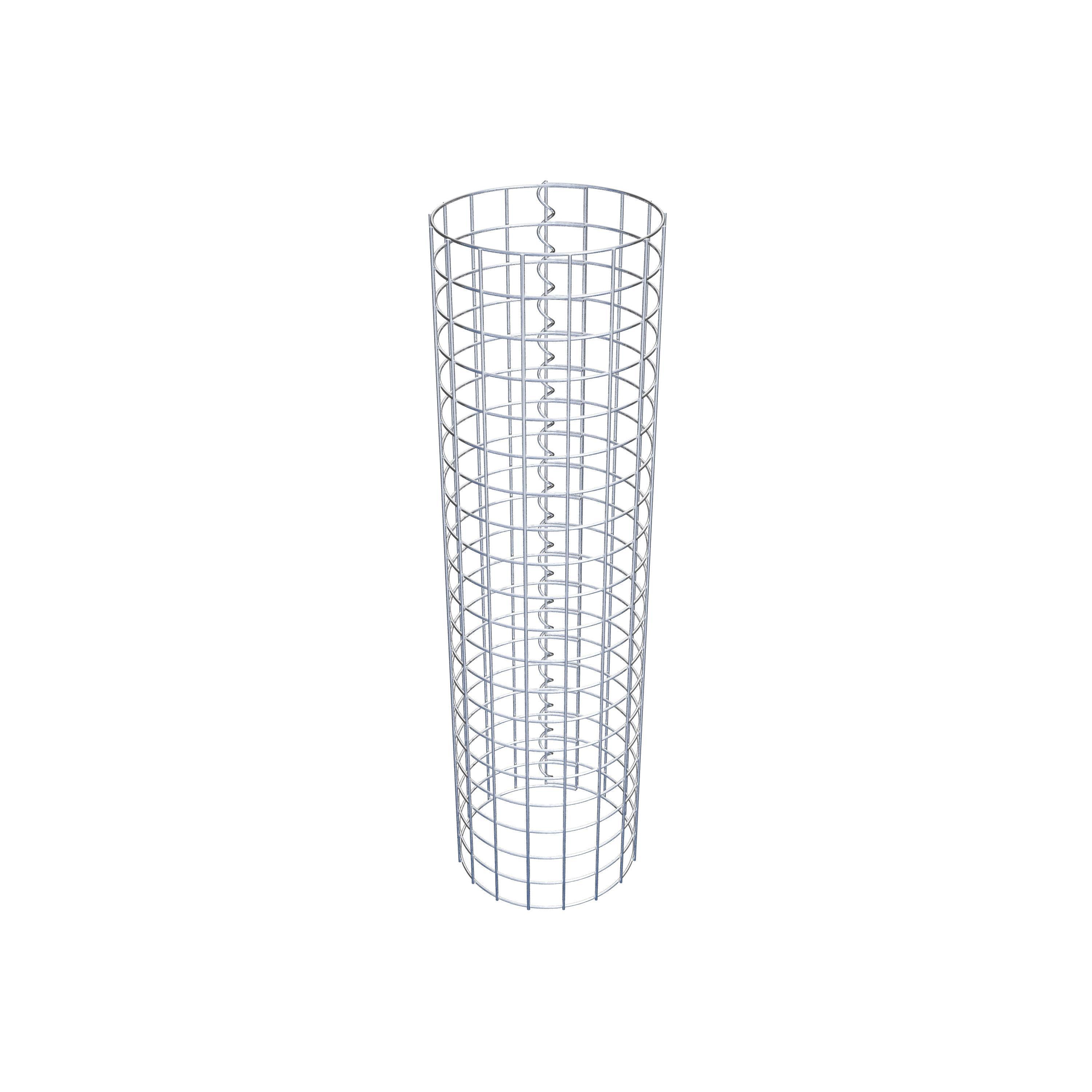 Columna de gaviones diámetro 27 cm MW 5 x 5 cm redonda