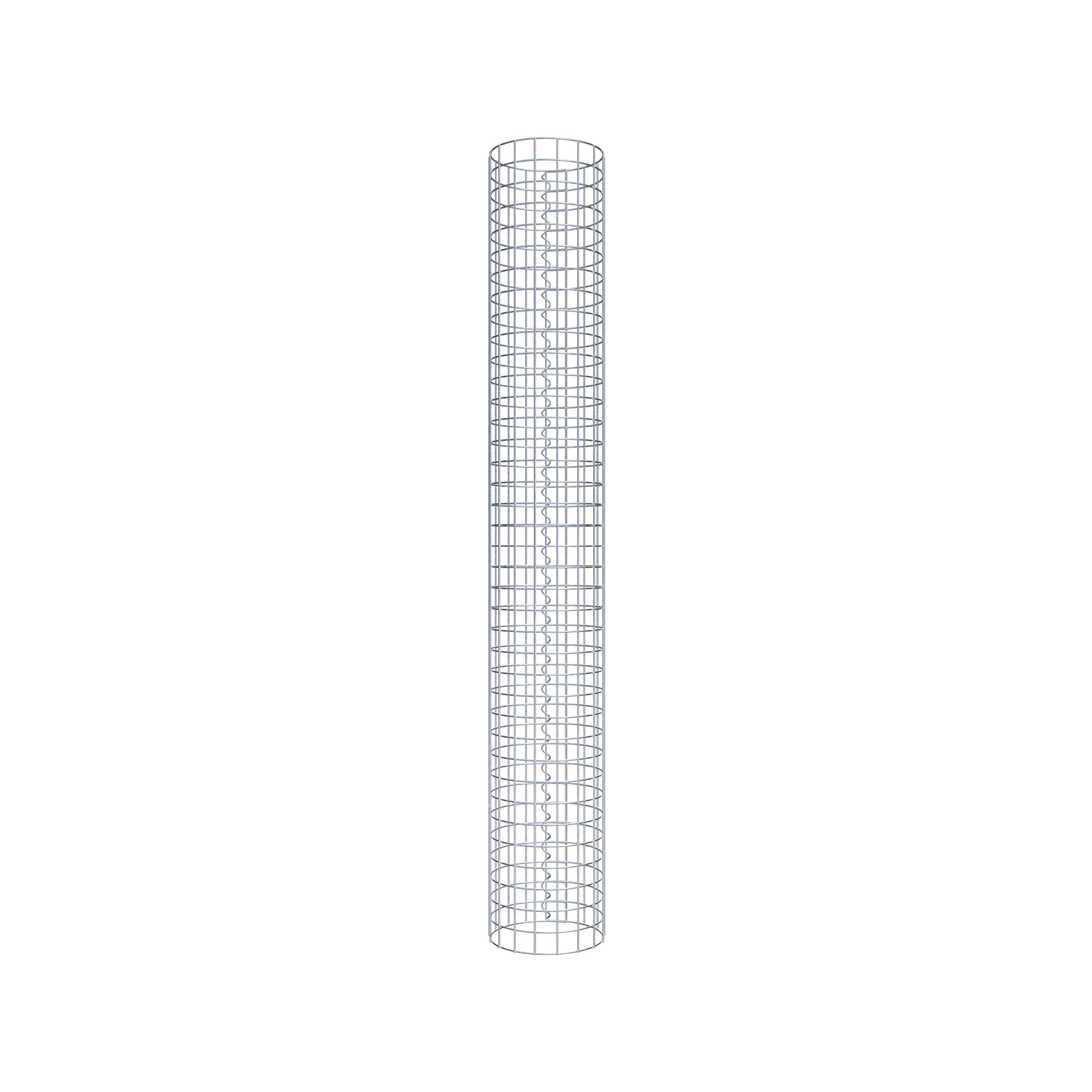 Columna de gaviones diámetro 27 cm MW 5 x 5 cm redonda