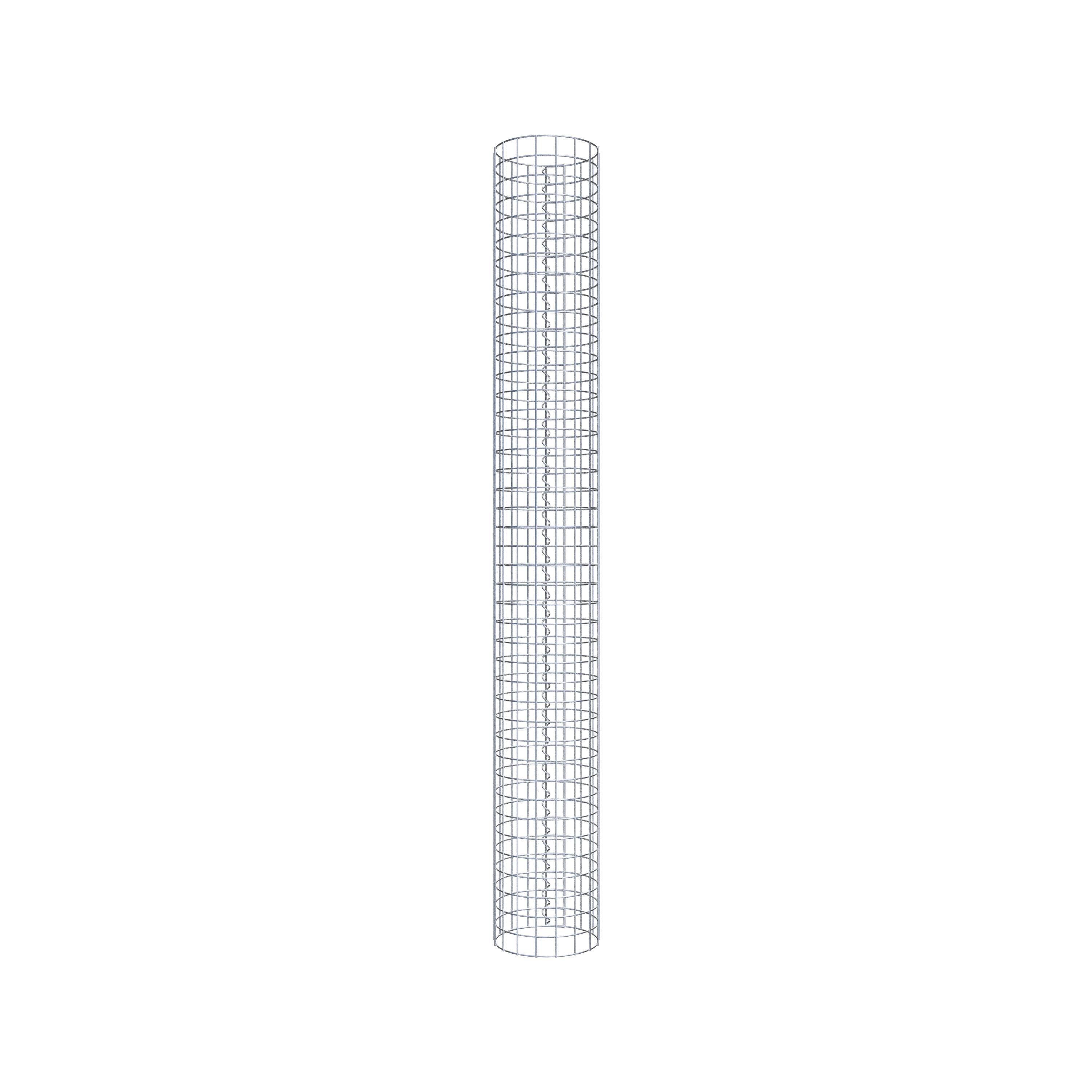 Columna de gaviones diámetro 27 cm MW 5 x 5 cm redonda