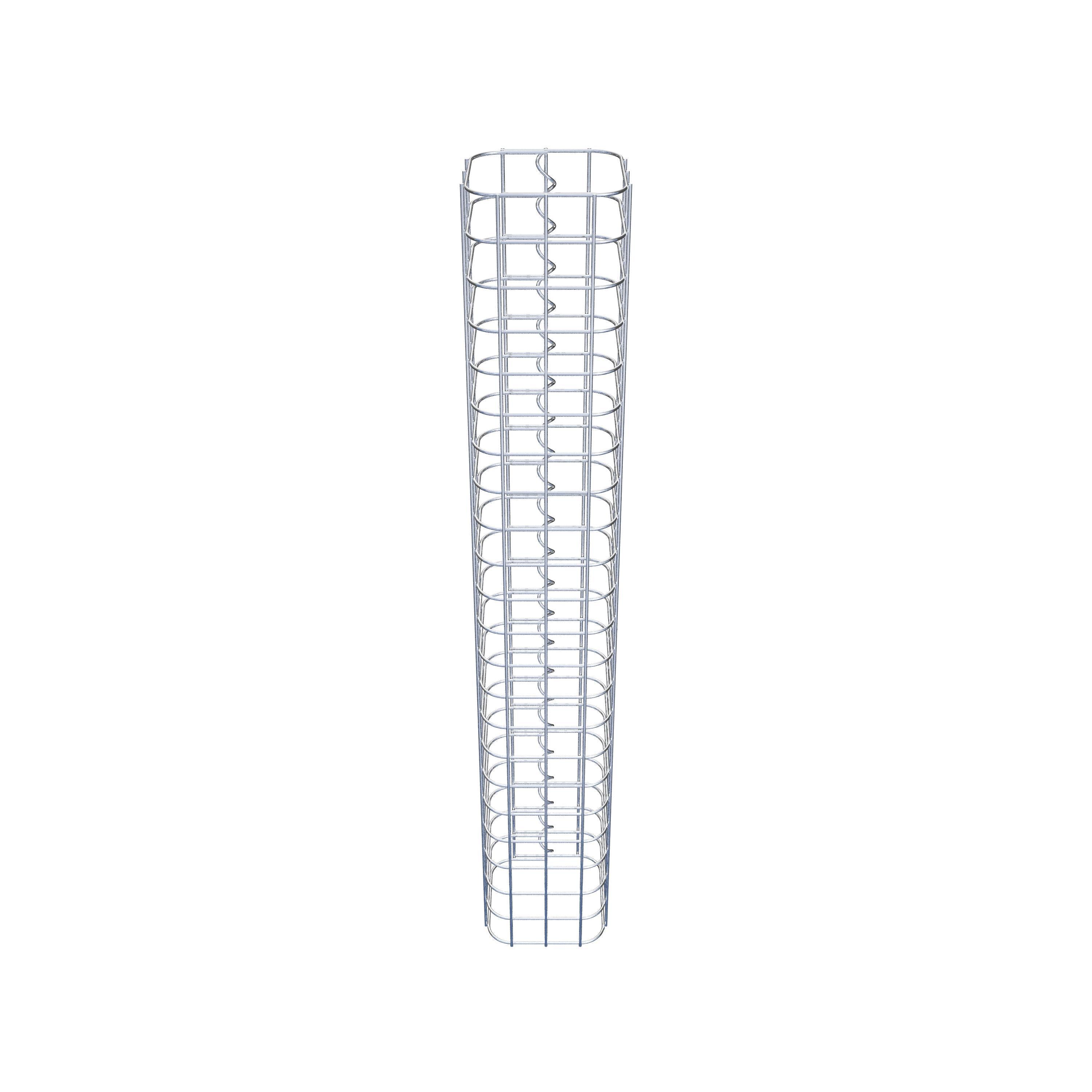 Columna de gaviones 17 x 17 cm, cuadrado MW 5 x 5 cm