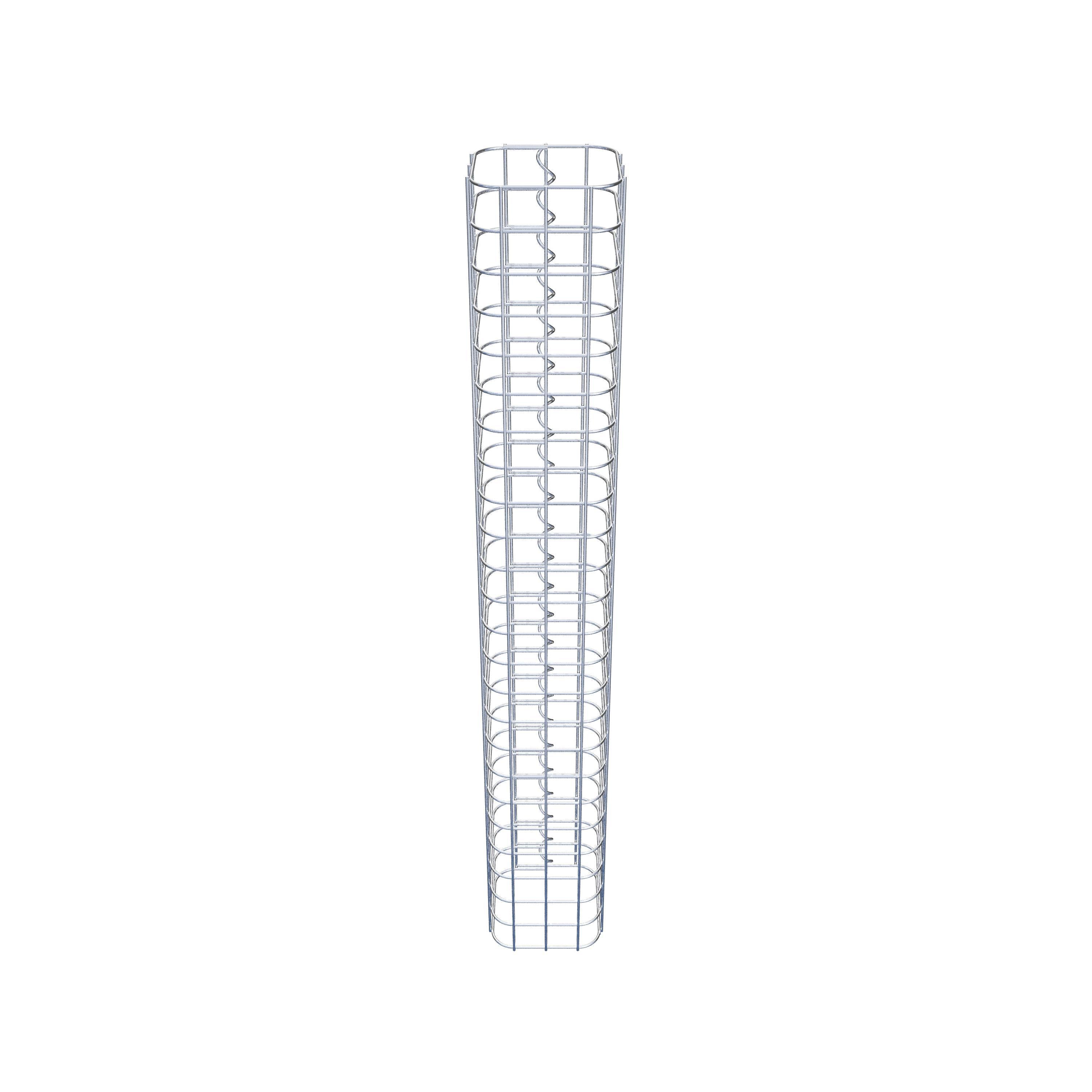 Columna de gaviones 17 x 17 cm, cuadrado MW 5 x 5 cm