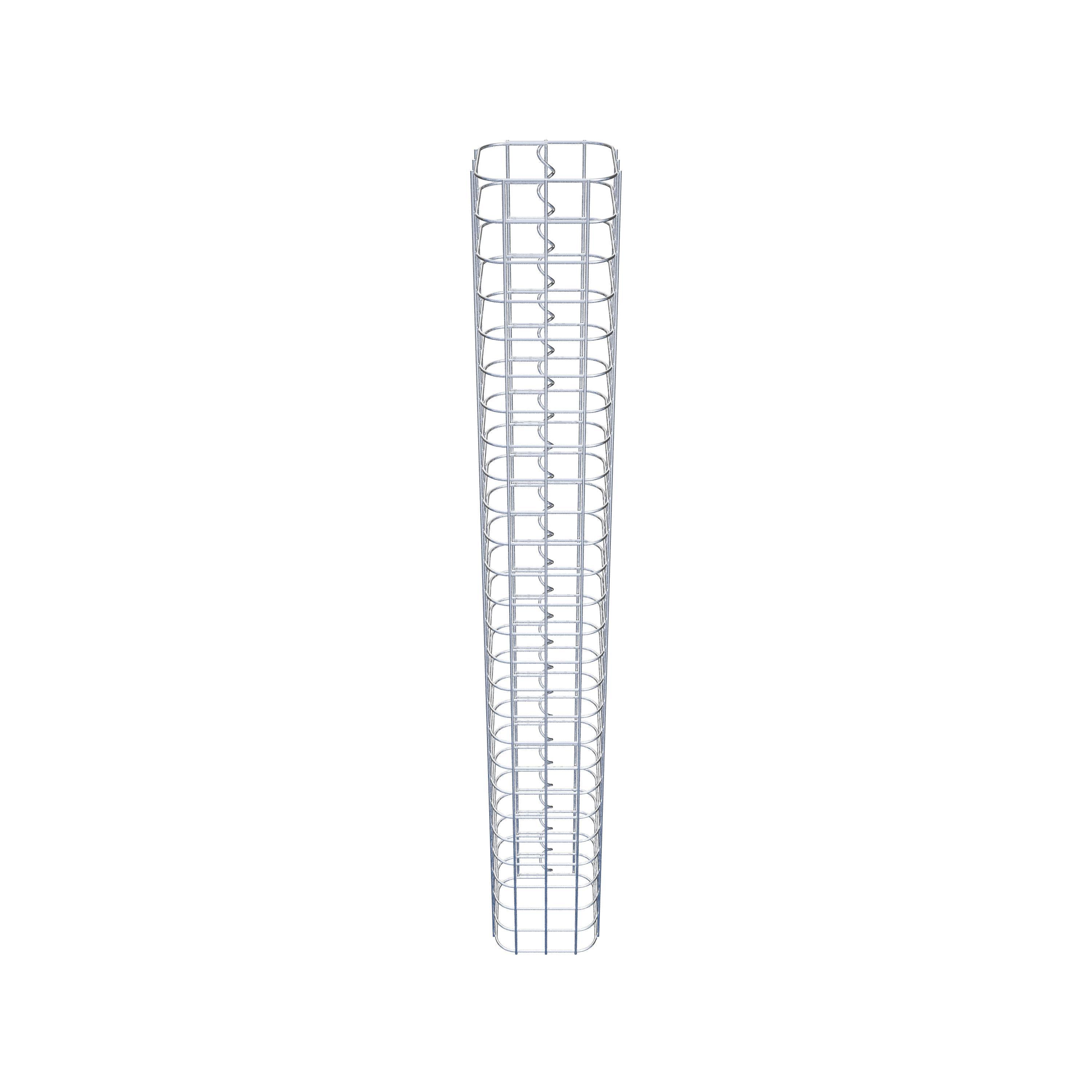 Columna de gaviones 17 x 17 cm, cuadrado MW 5 x 5 cm