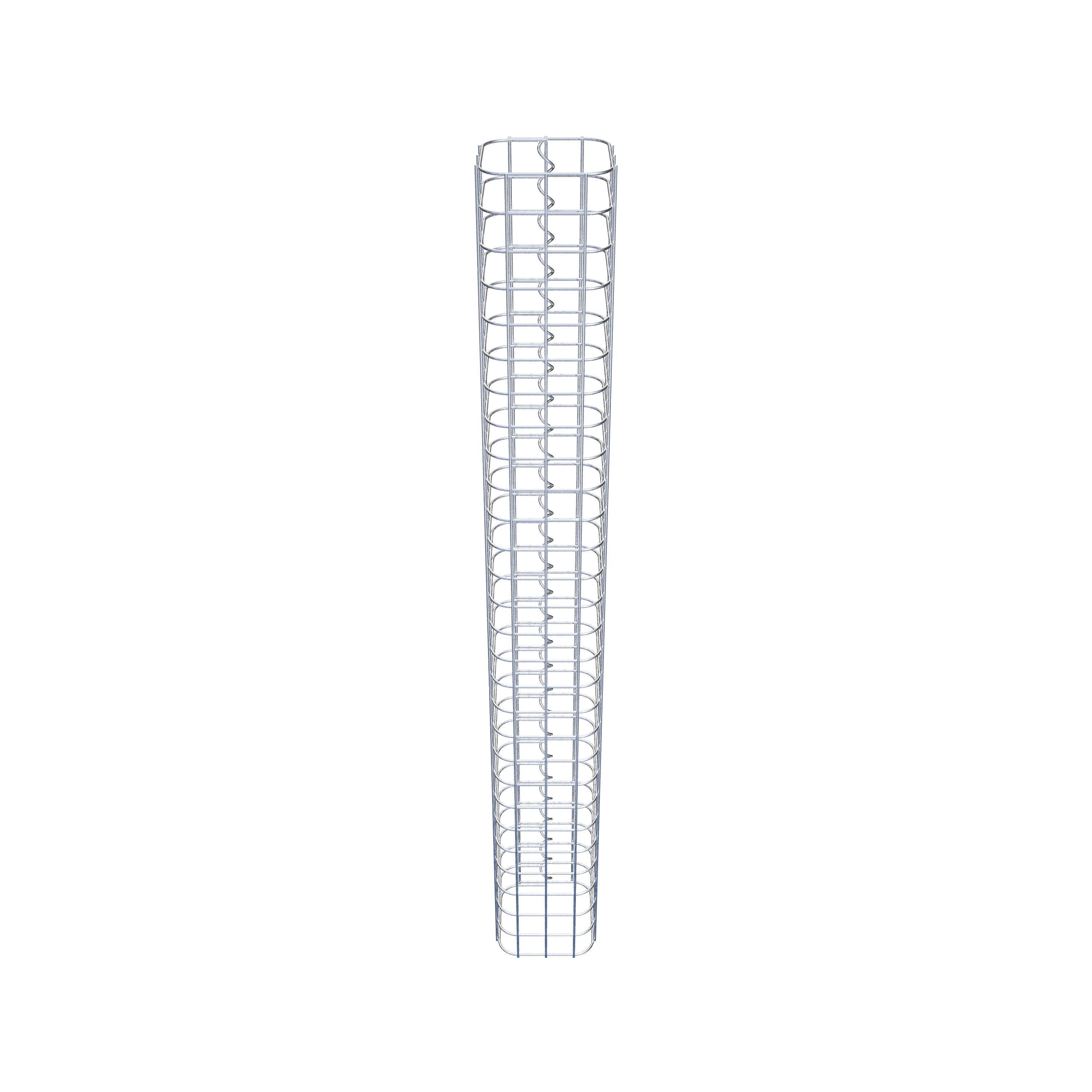 Columna de gaviones 17 x 17 cm, cuadrado MW 5 x 5 cm