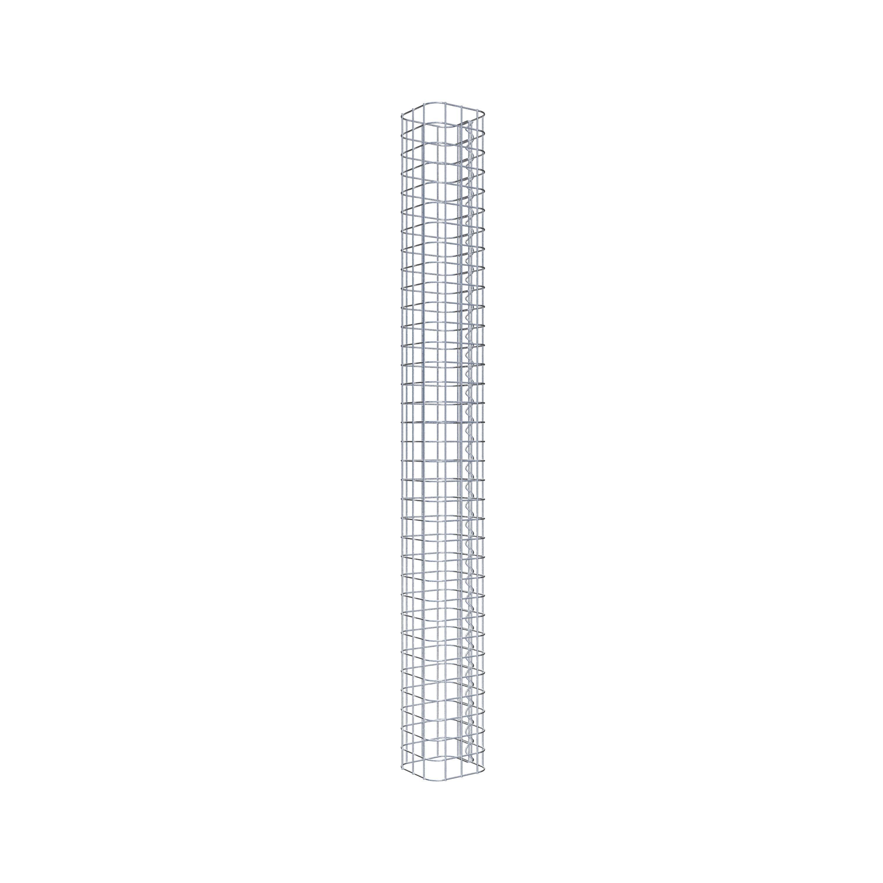 Columna de gaviones 17 x 17 cm, cuadrado MW 5 x 5 cm