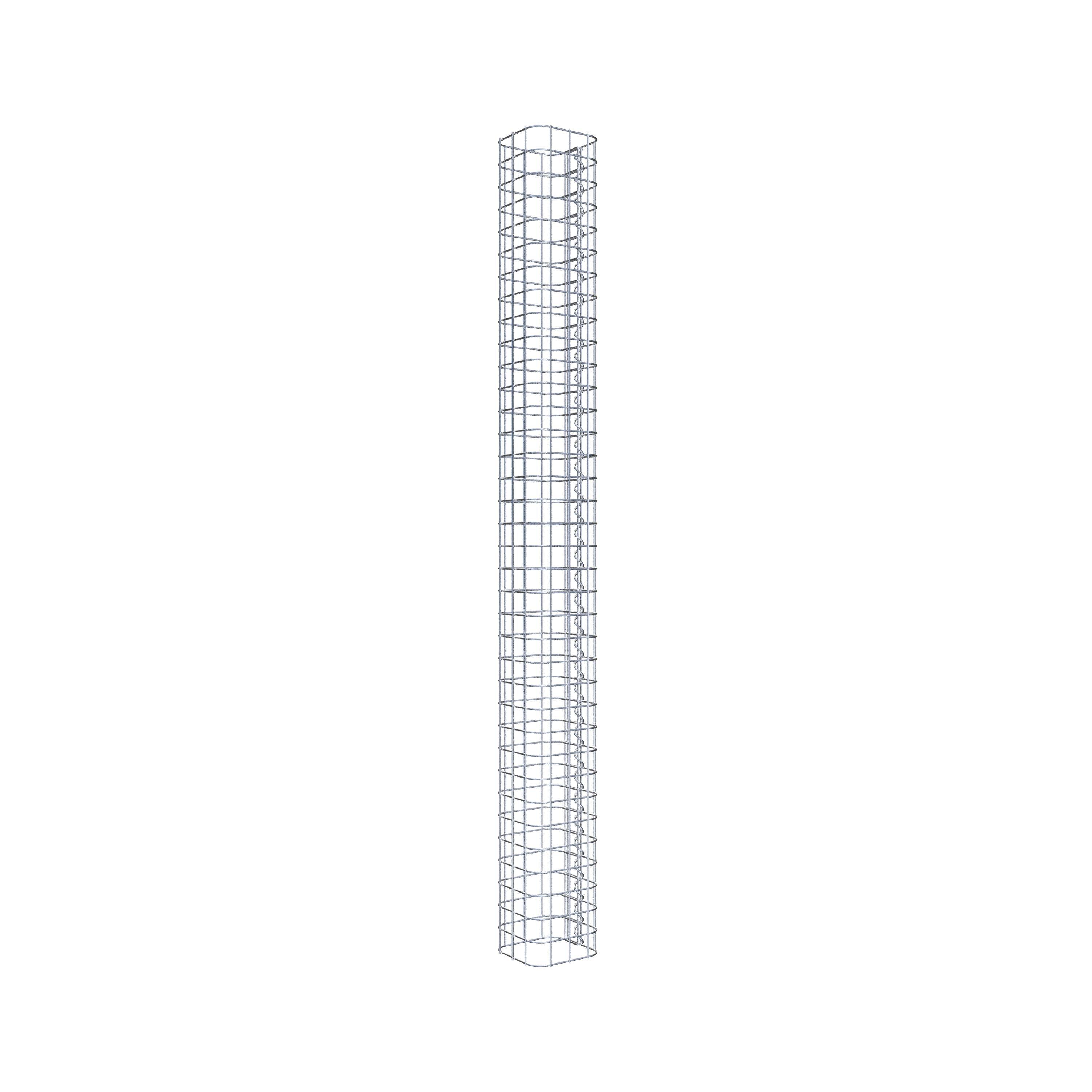 Columna de gaviones 17 x 17 cm, cuadrado MW 5 x 5 cm