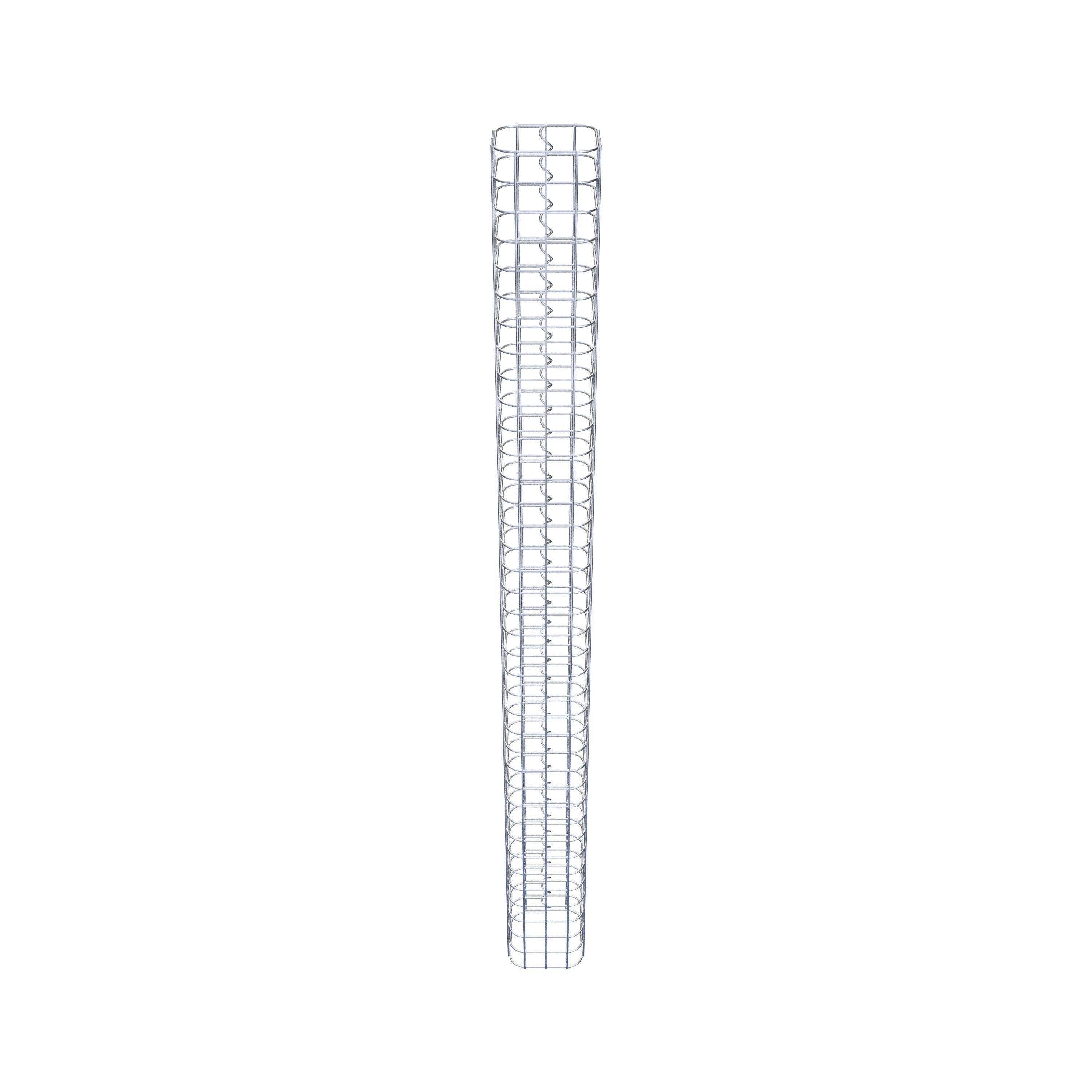 Columna de gaviones 17 x 17 cm, cuadrado MW 5 x 5 cm