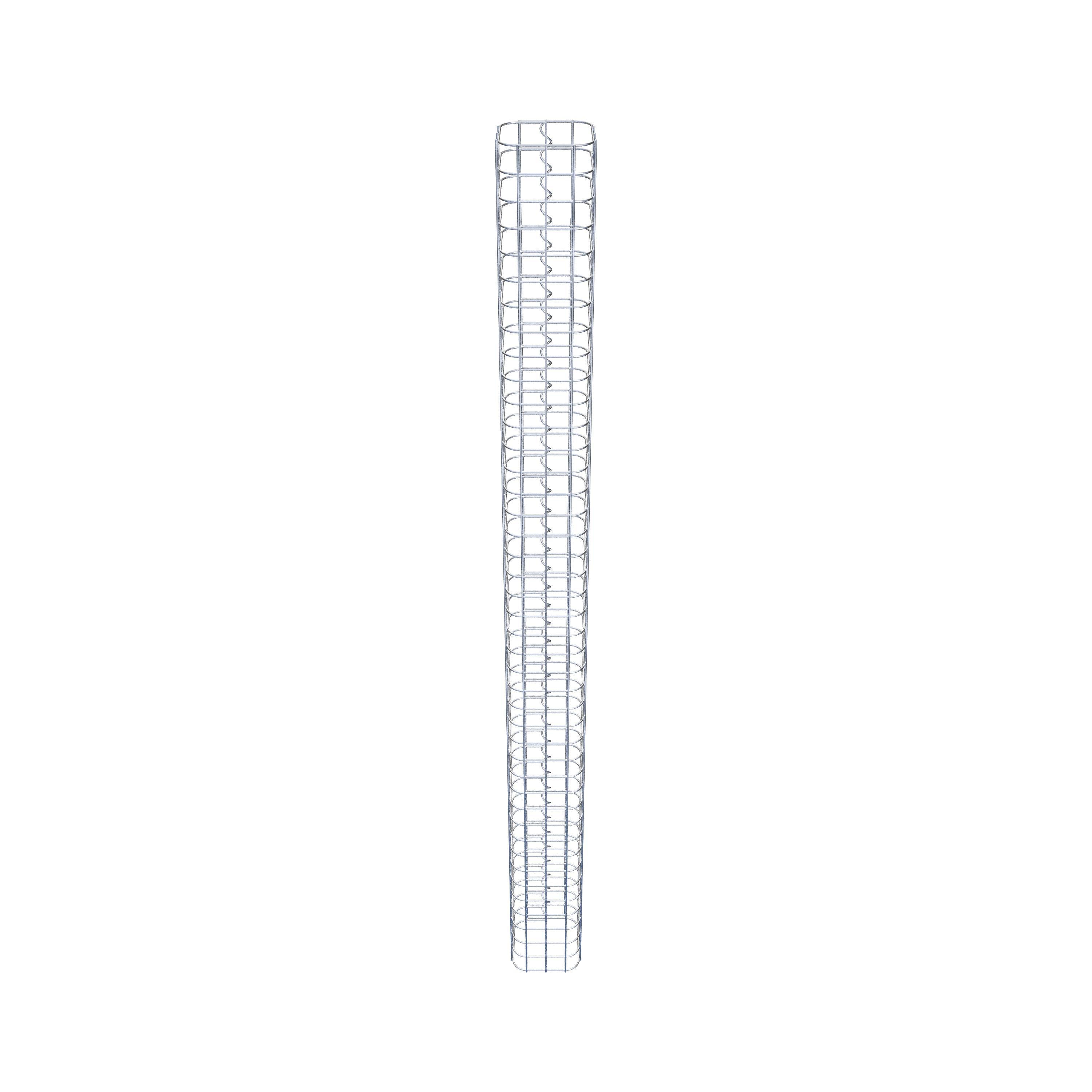 Columna de gaviones 17 x 17 cm, cuadrado MW 5 x 5 cm