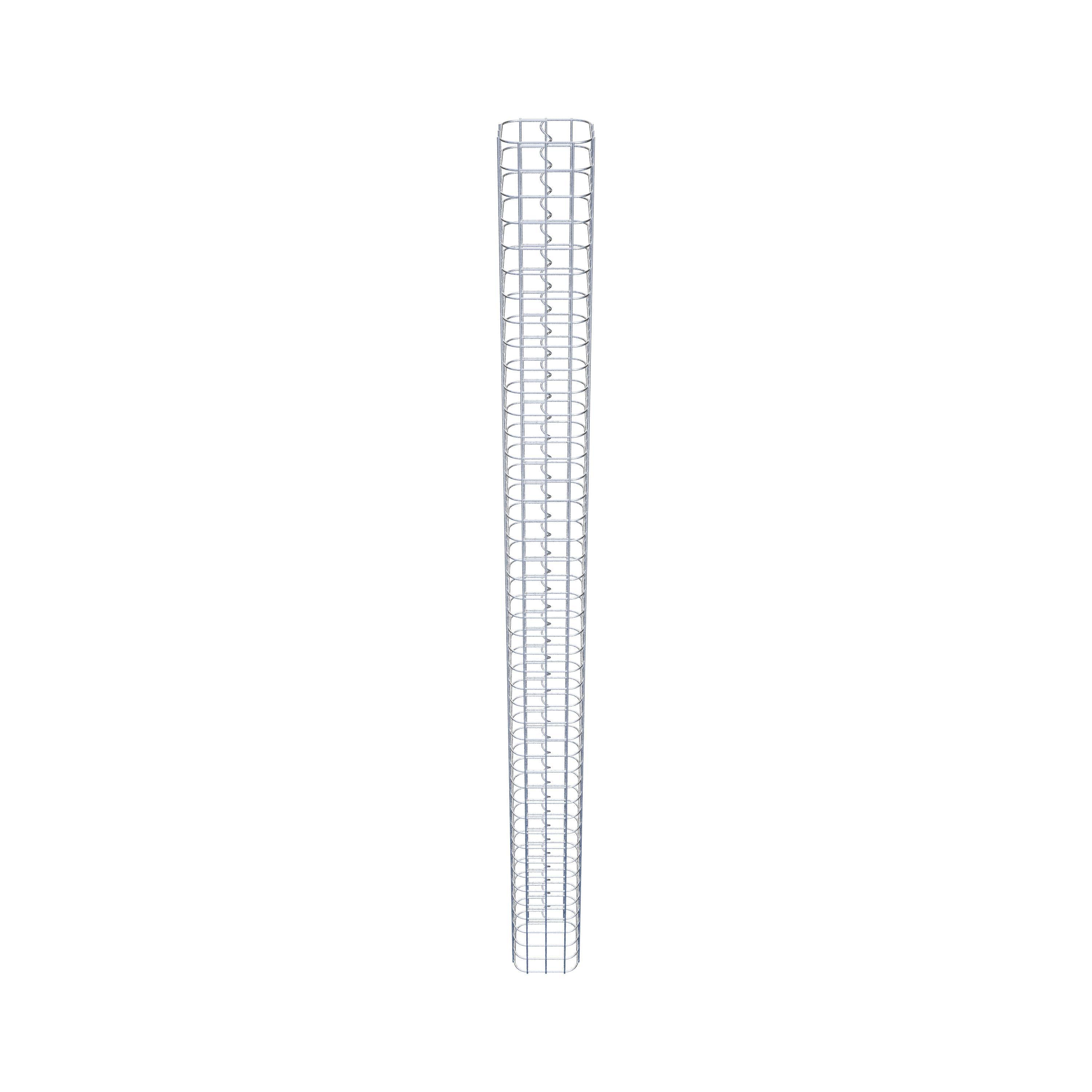 Columna de gaviones 17 x 17 cm, cuadrado MW 5 x 5 cm