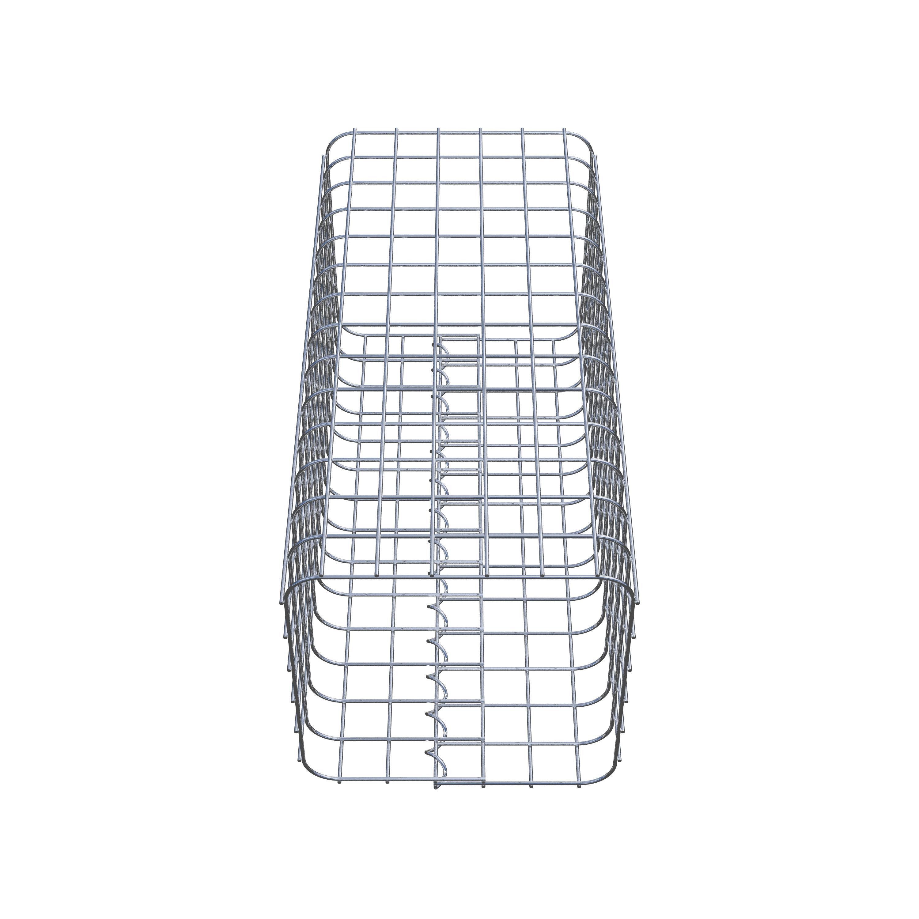 Columna de gaviones 32 x 32 cm MW 5 x 5 cm cuadrado