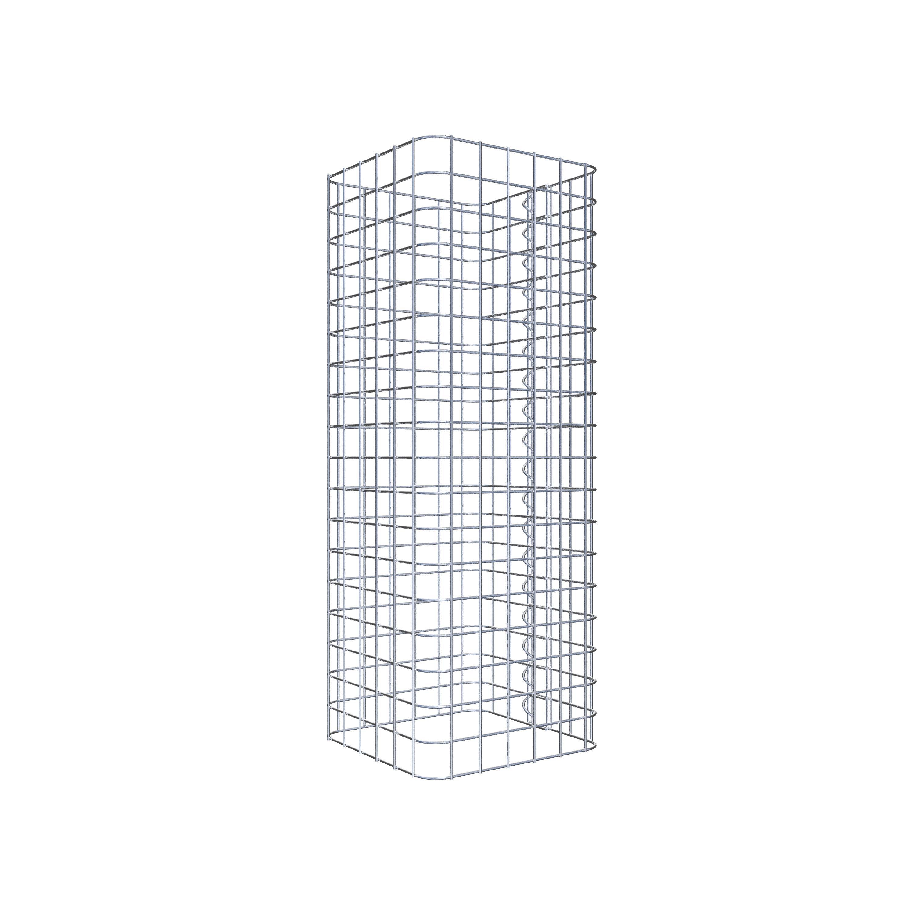 Columna de gaviones 32 x 32 cm MW 5 x 5 cm cuadrado
