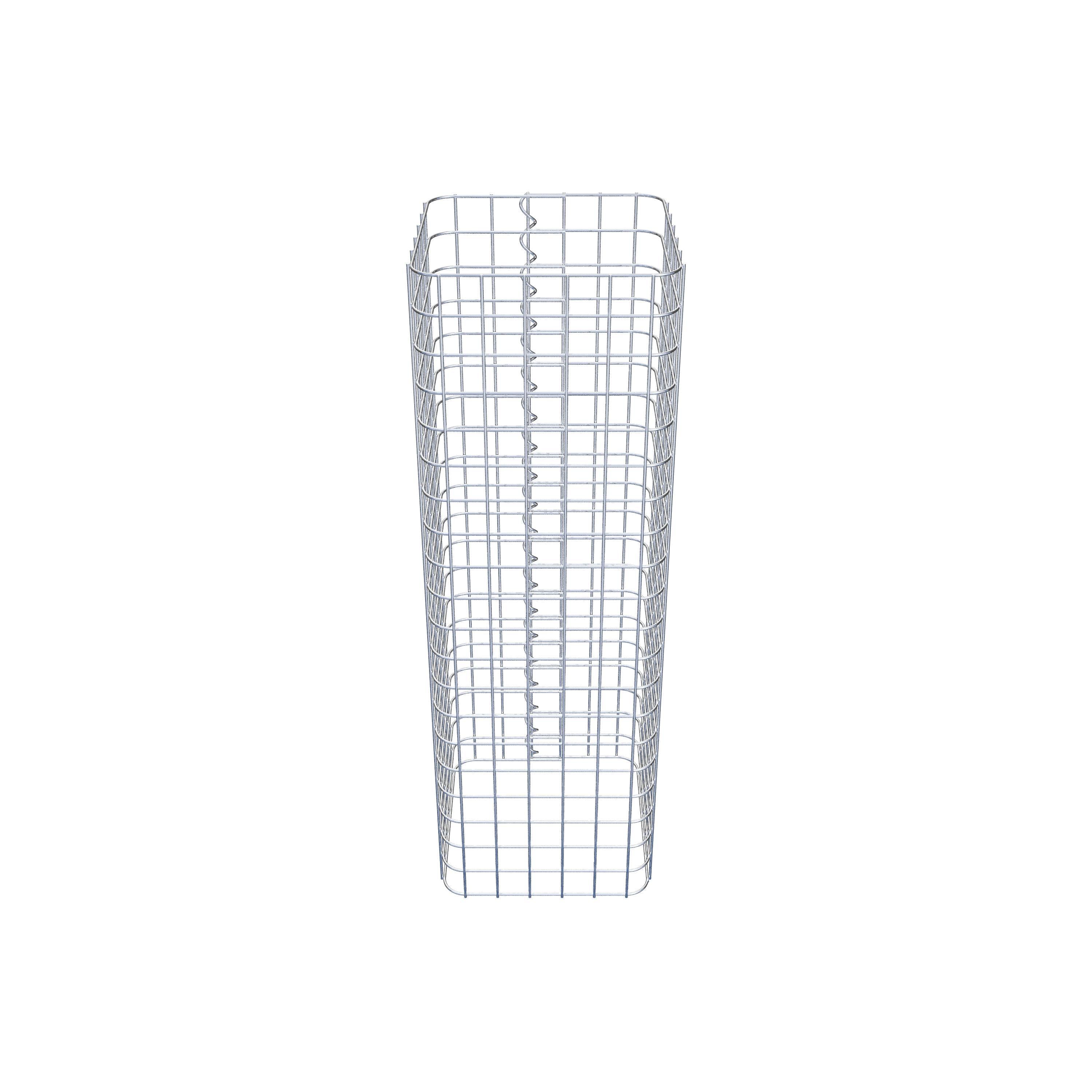 Columna de gaviones 32 x 32 cm MW 5 x 5 cm cuadrado