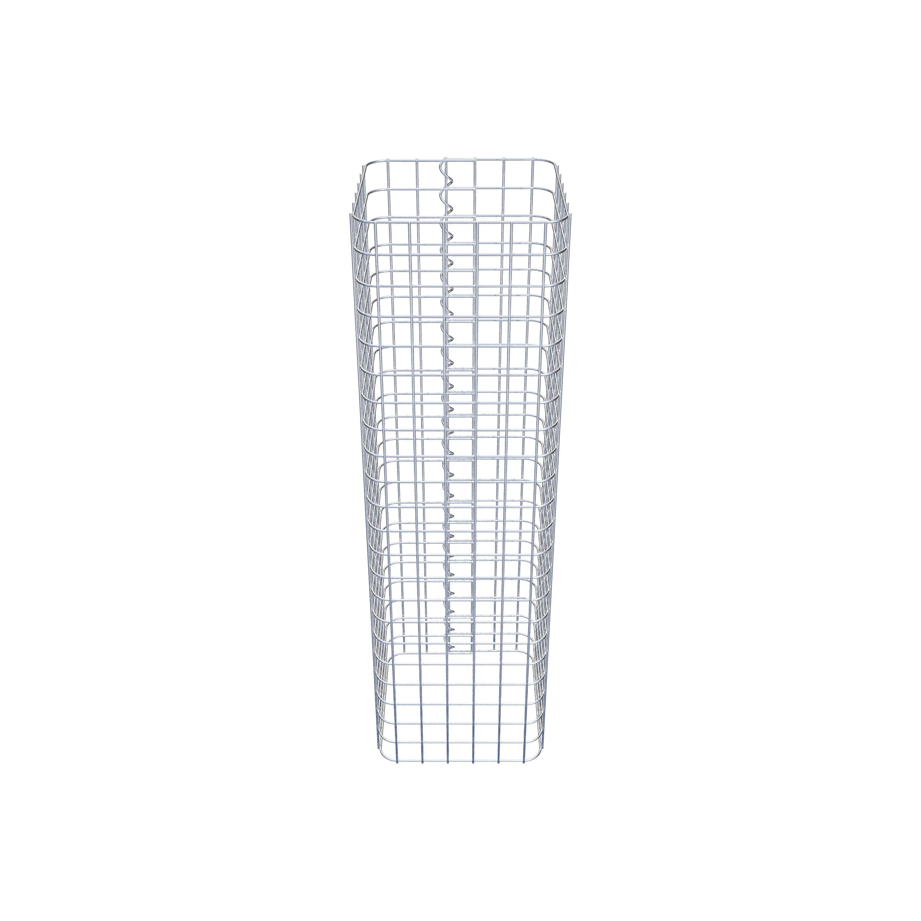 Columna de gaviones 32 x 32 cm MW 5 x 5 cm cuadrado