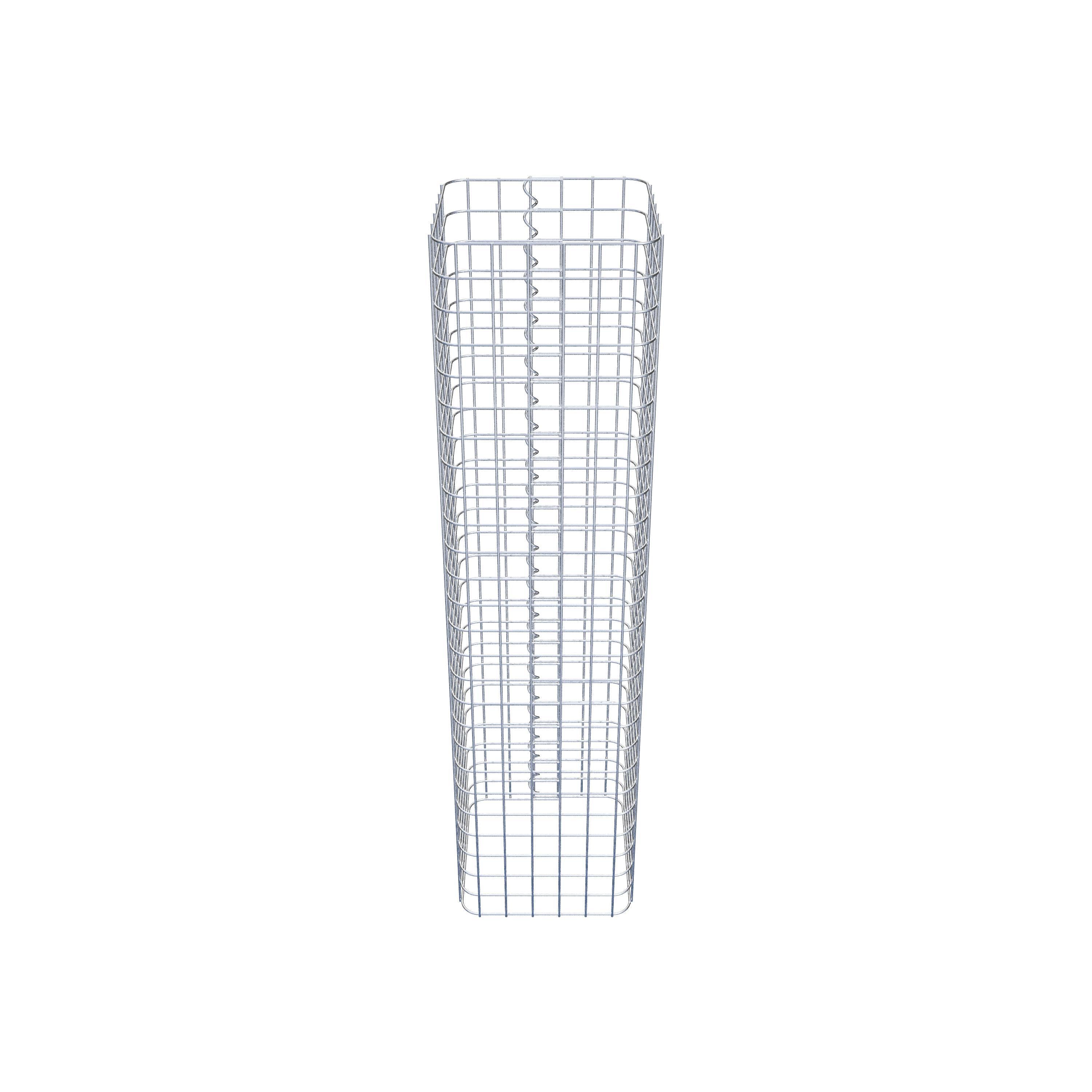 Columna de gaviones 32 x 32 cm MW 5 x 5 cm cuadrado