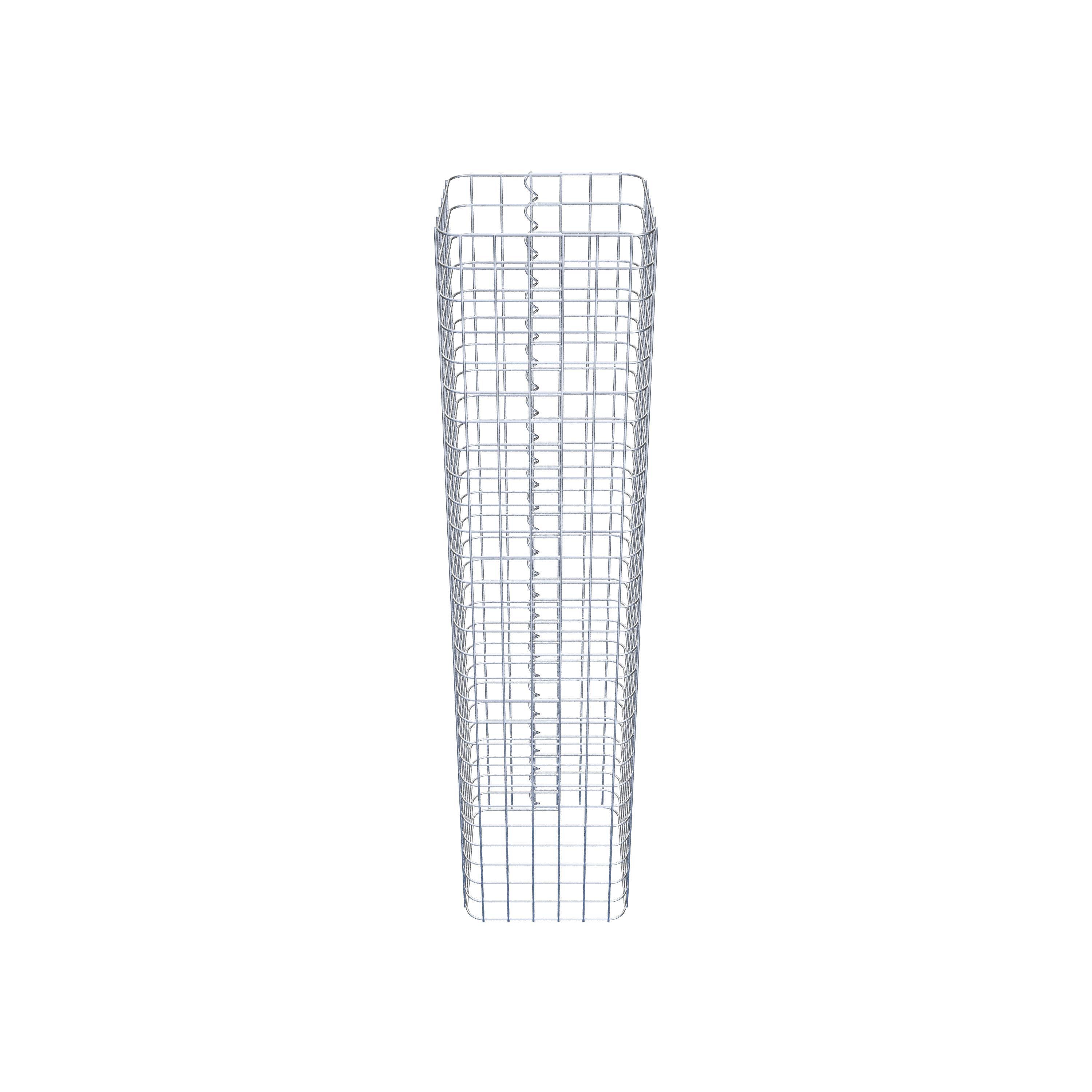 Columna de gaviones 32 x 32 cm MW 5 x 5 cm cuadrado