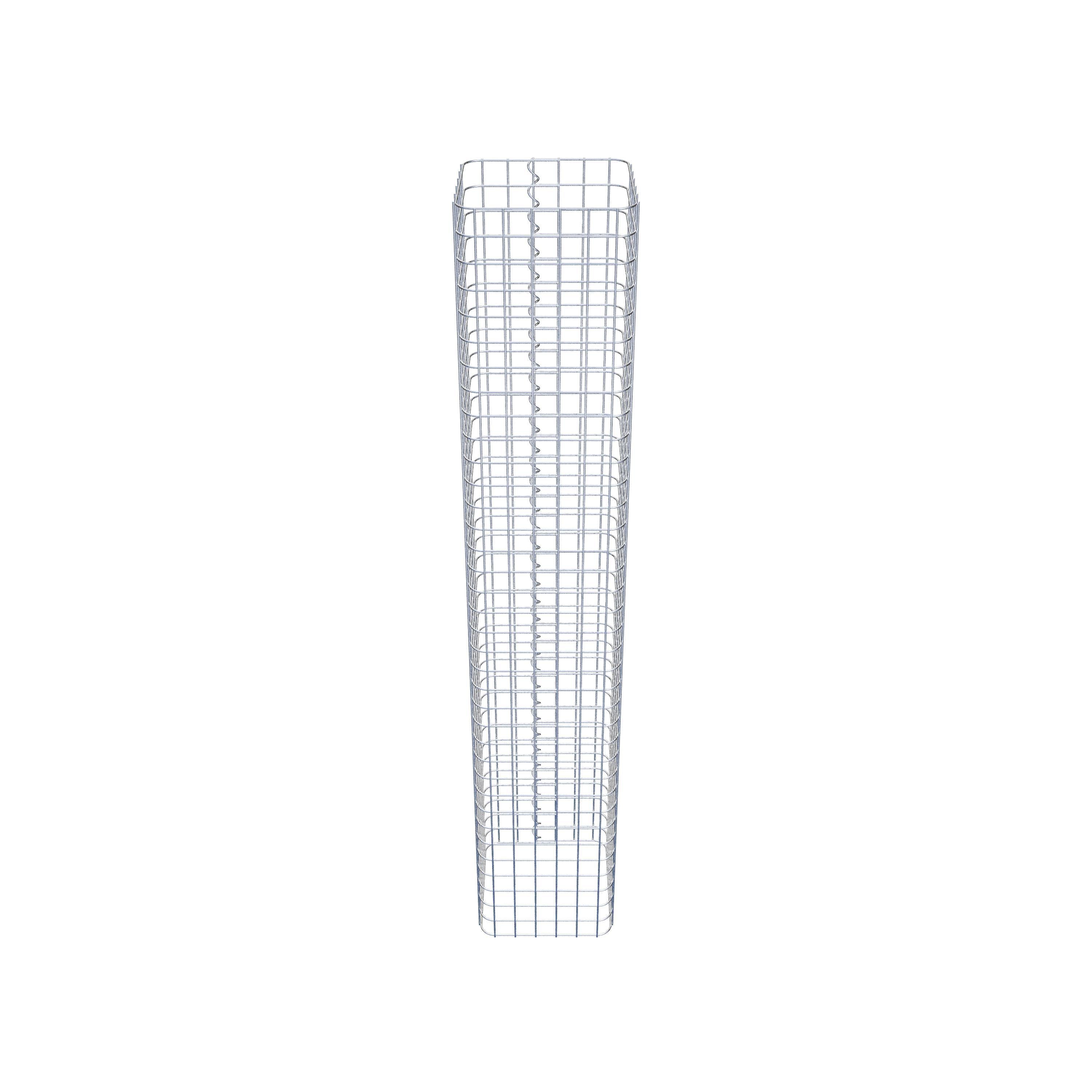 Columna de gaviones 32 x 32 cm MW 5 x 5 cm cuadrado