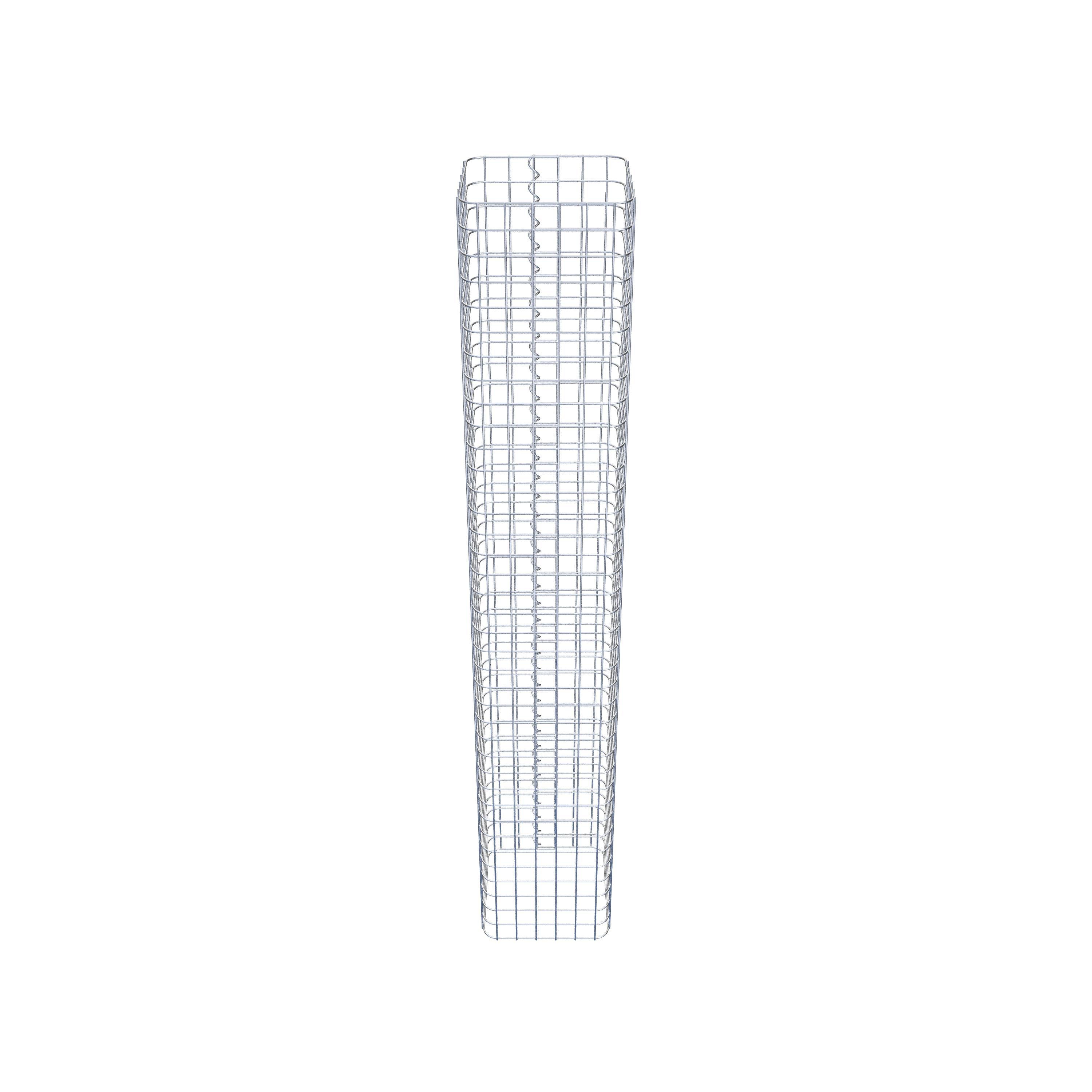 Columna de gaviones 32 x 32 cm MW 5 x 5 cm cuadrado