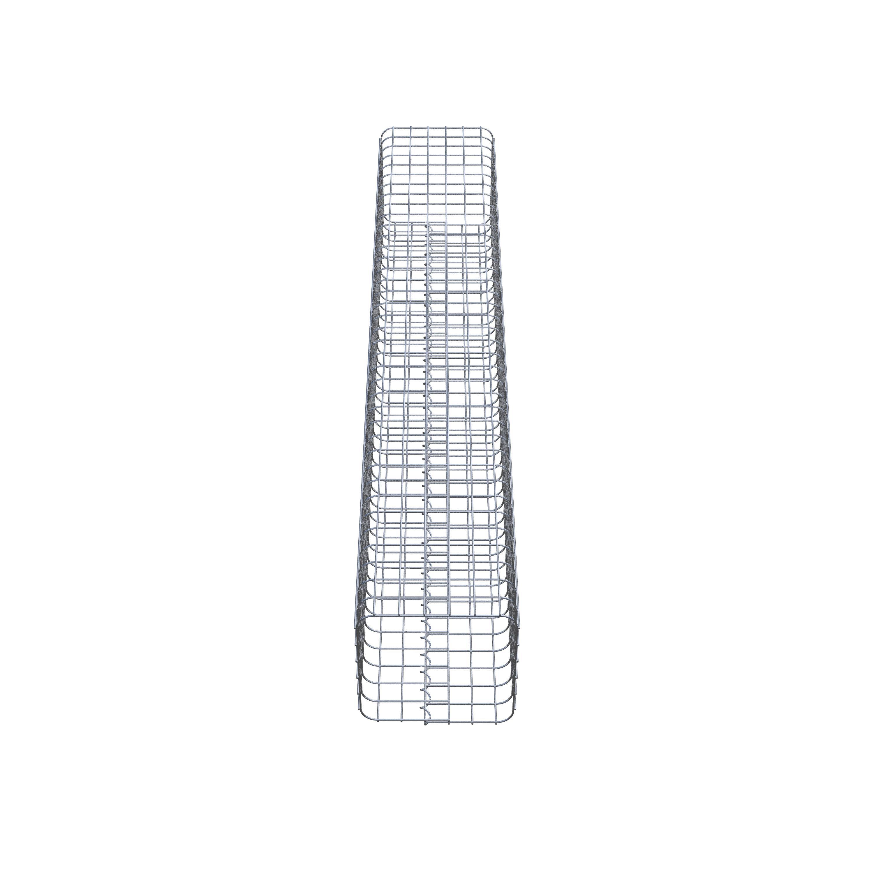 Columna de gaviones 32 x 32 cm MW 5 x 5 cm cuadrado