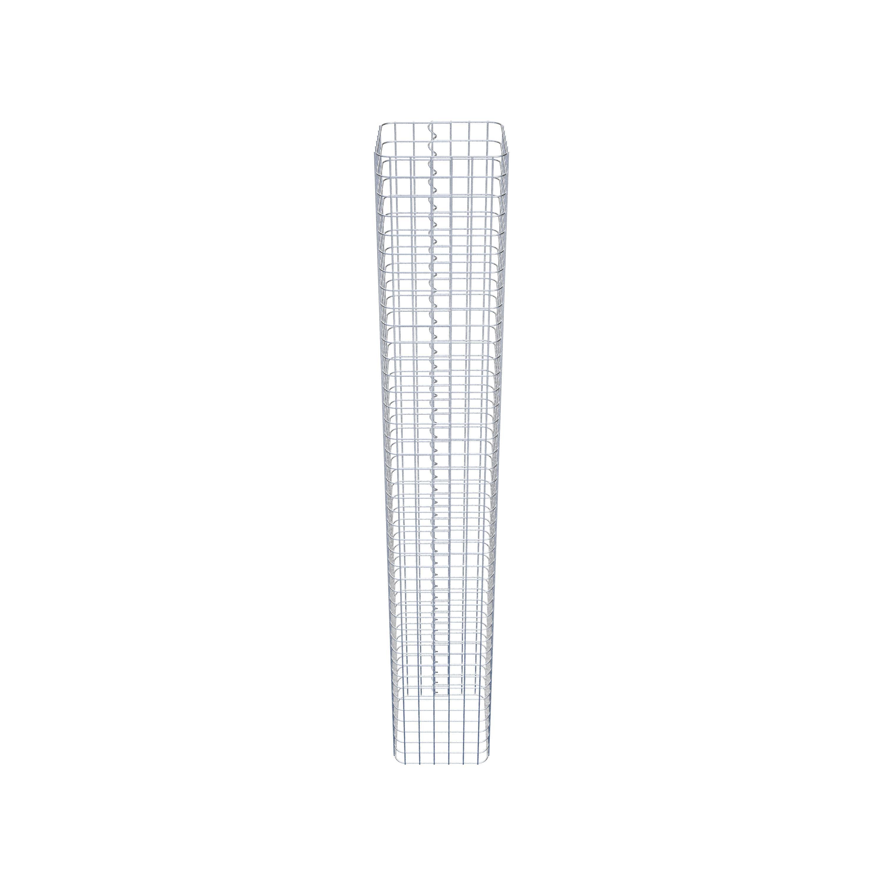 Columna de gaviones 32 x 32 cm MW 5 x 5 cm cuadrado