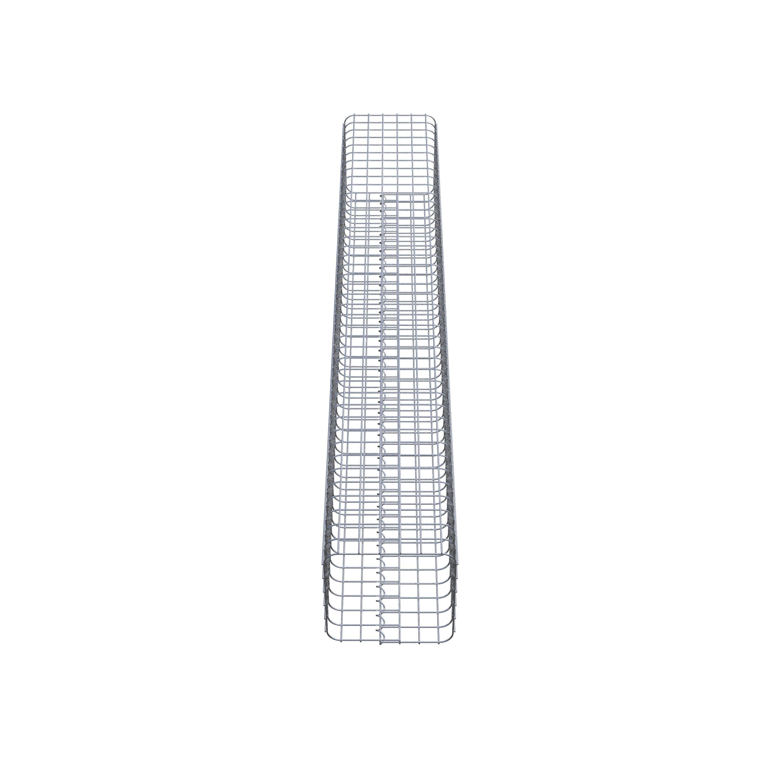 Columna de gaviones 32 x 32 cm MW 5 x 5 cm cuadrado