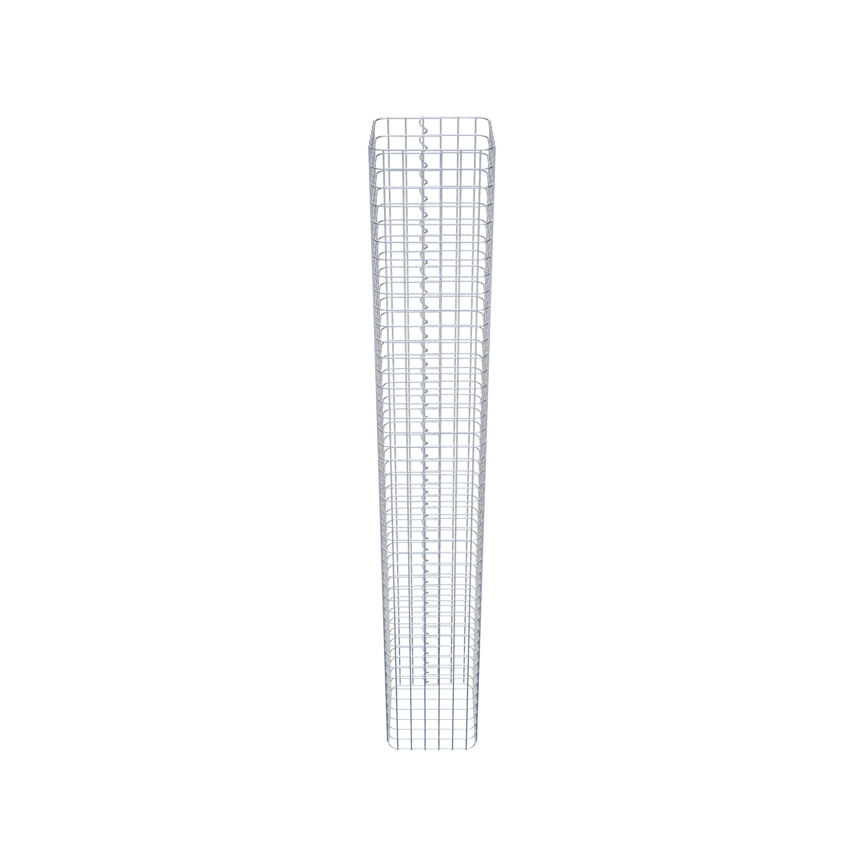 Columna de gaviones 32 x 32 cm MW 5 x 5 cm cuadrado
