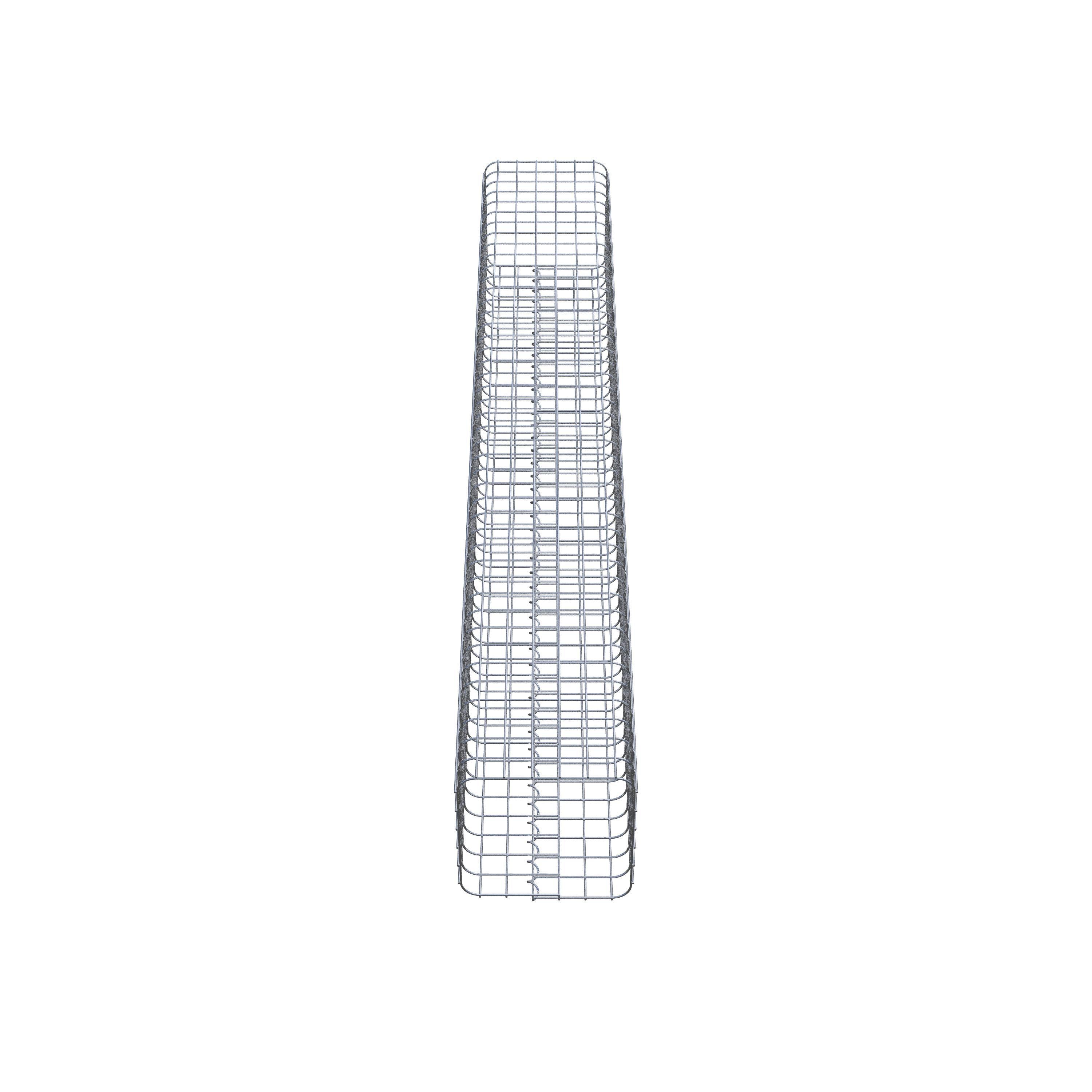 Columna de gaviones 32 x 32 cm MW 5 x 5 cm cuadrado