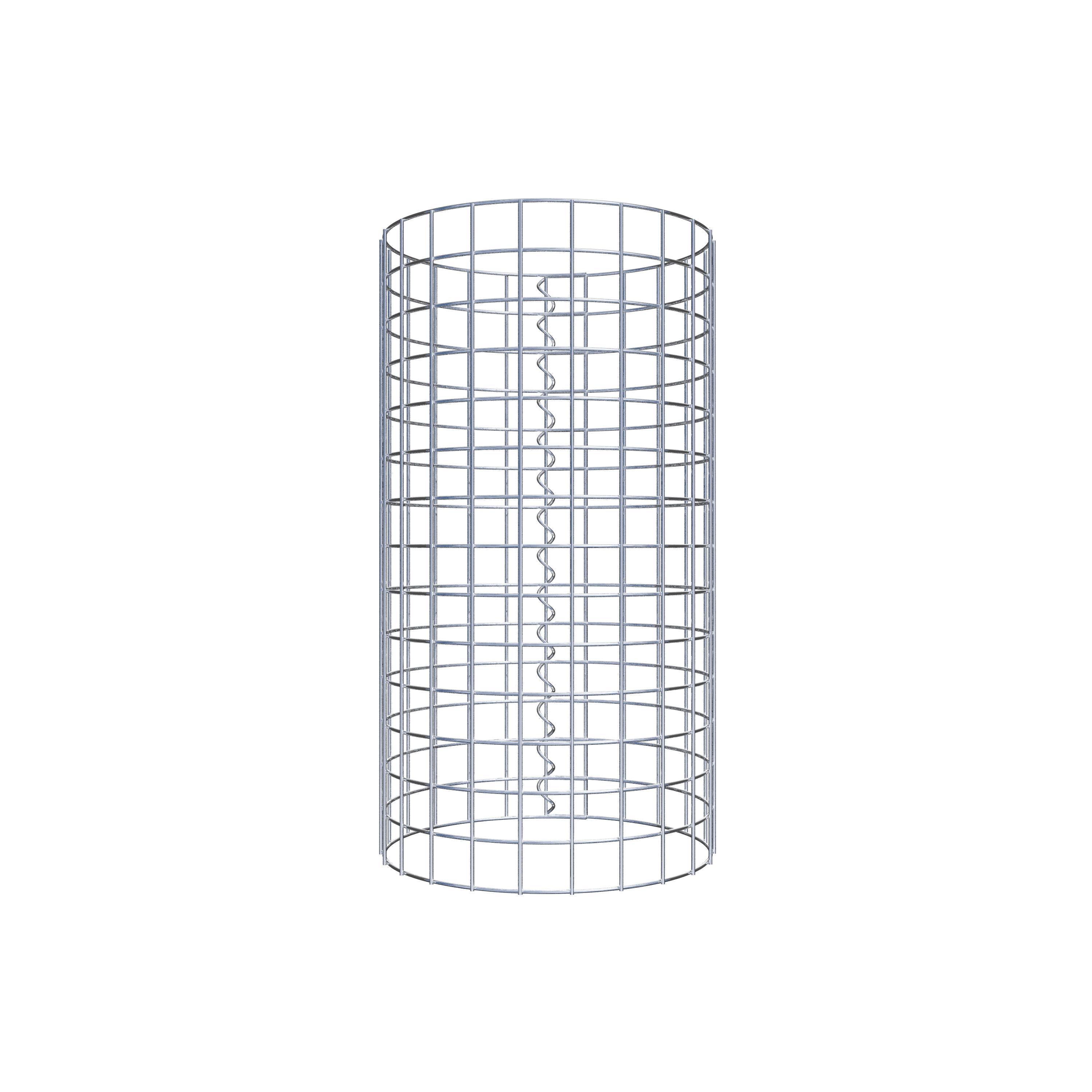 Columna de gaviones diámetro 37 cm MW 5 x 5 cm redonda