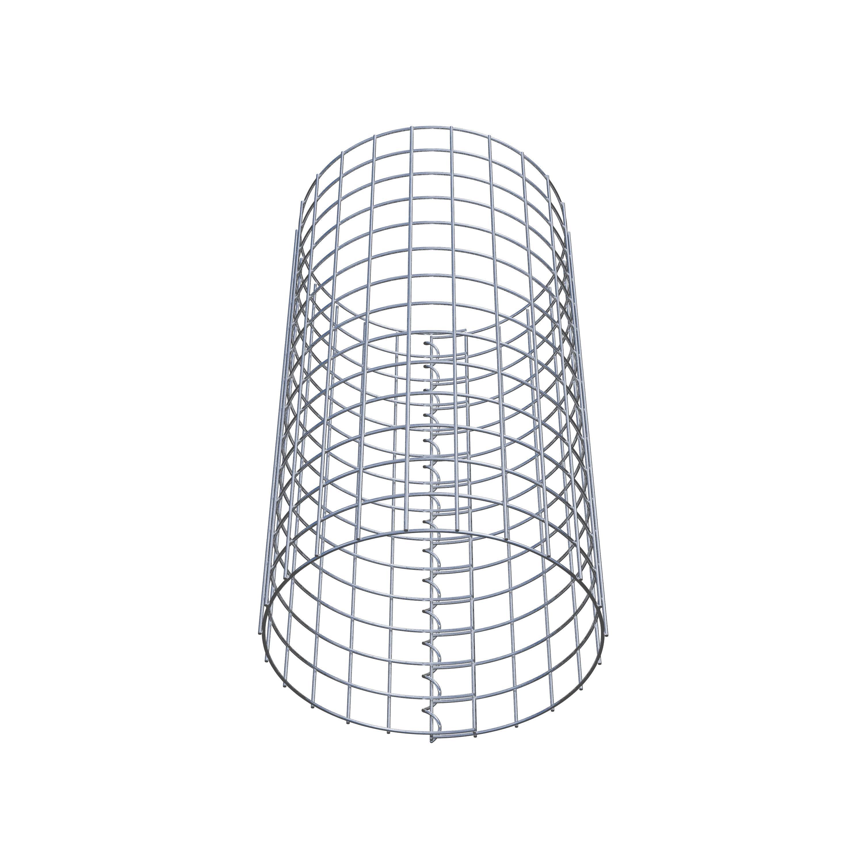 Columna de gaviones diámetro 37 cm MW 5 x 5 cm redonda
