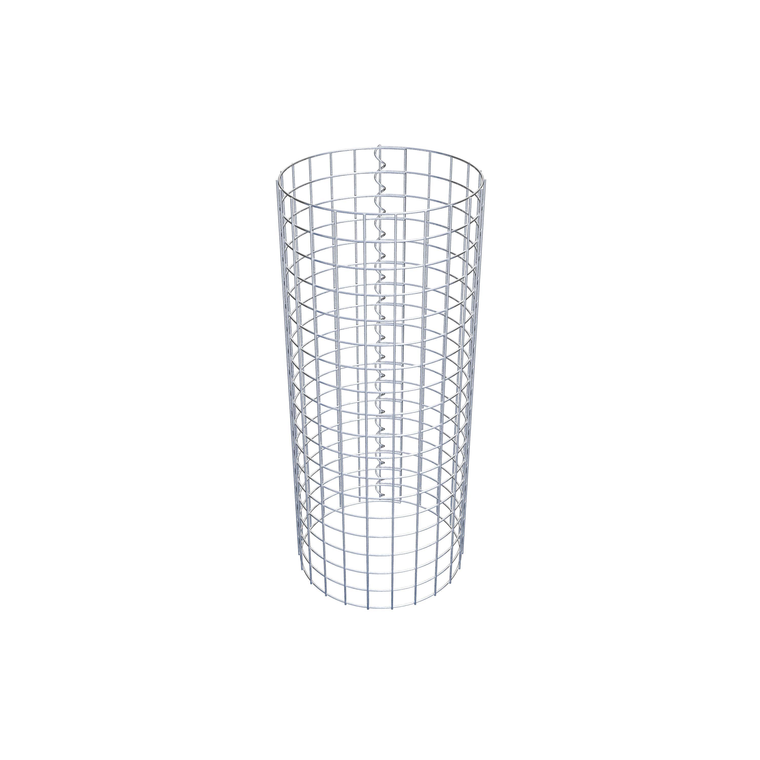 Columna de gaviones diámetro 37 cm MW 5 x 5 cm redonda