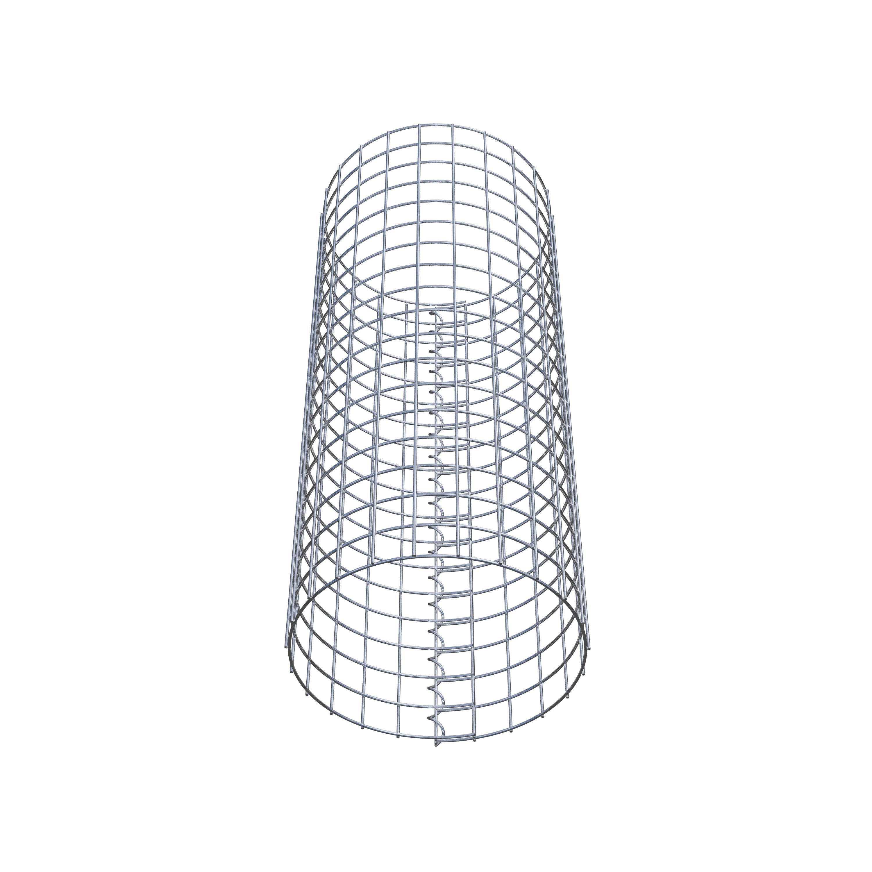 Columna de gaviones diámetro 37 cm MW 5 x 5 cm redonda