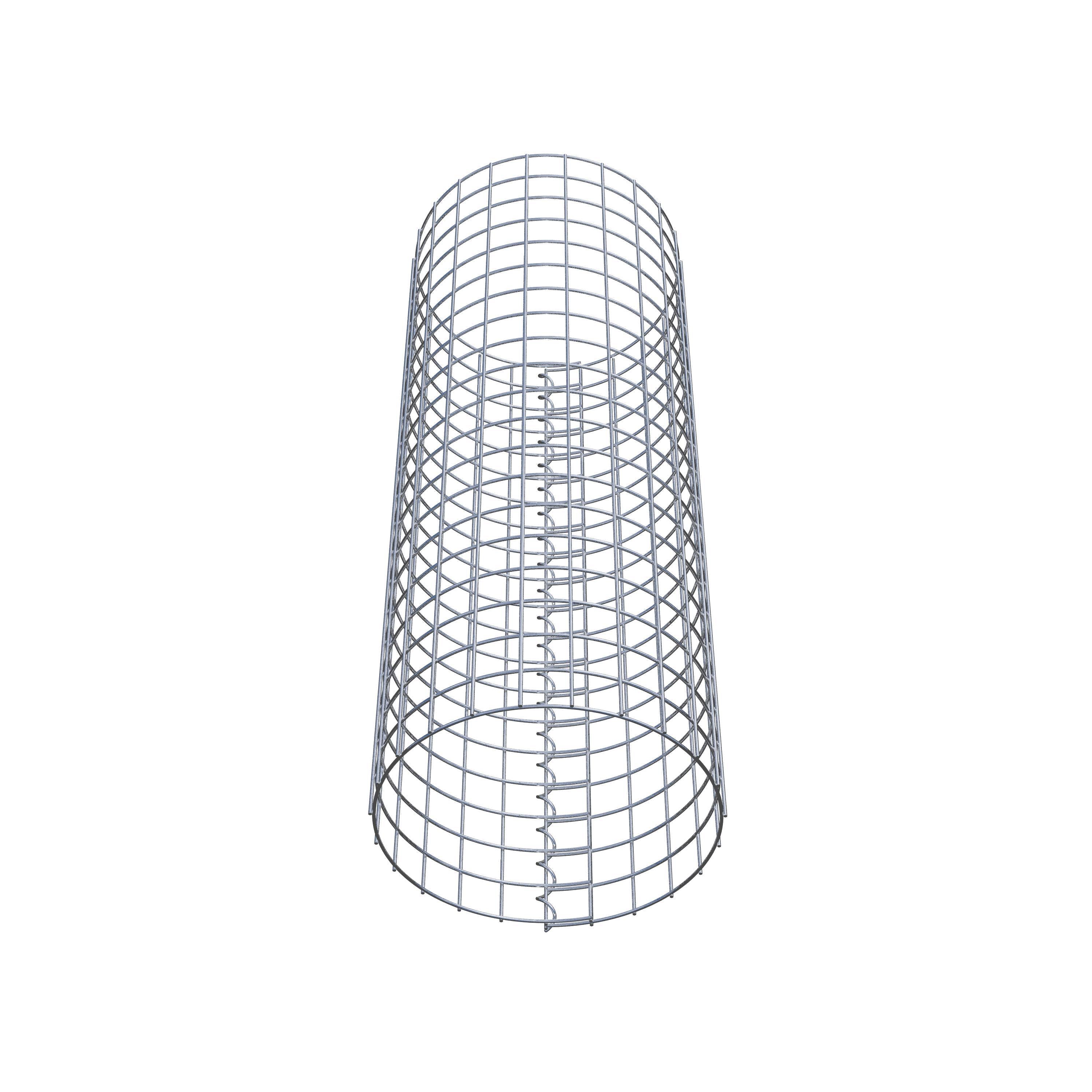 Columna de gaviones diámetro 37 cm MW 5 x 5 cm redonda