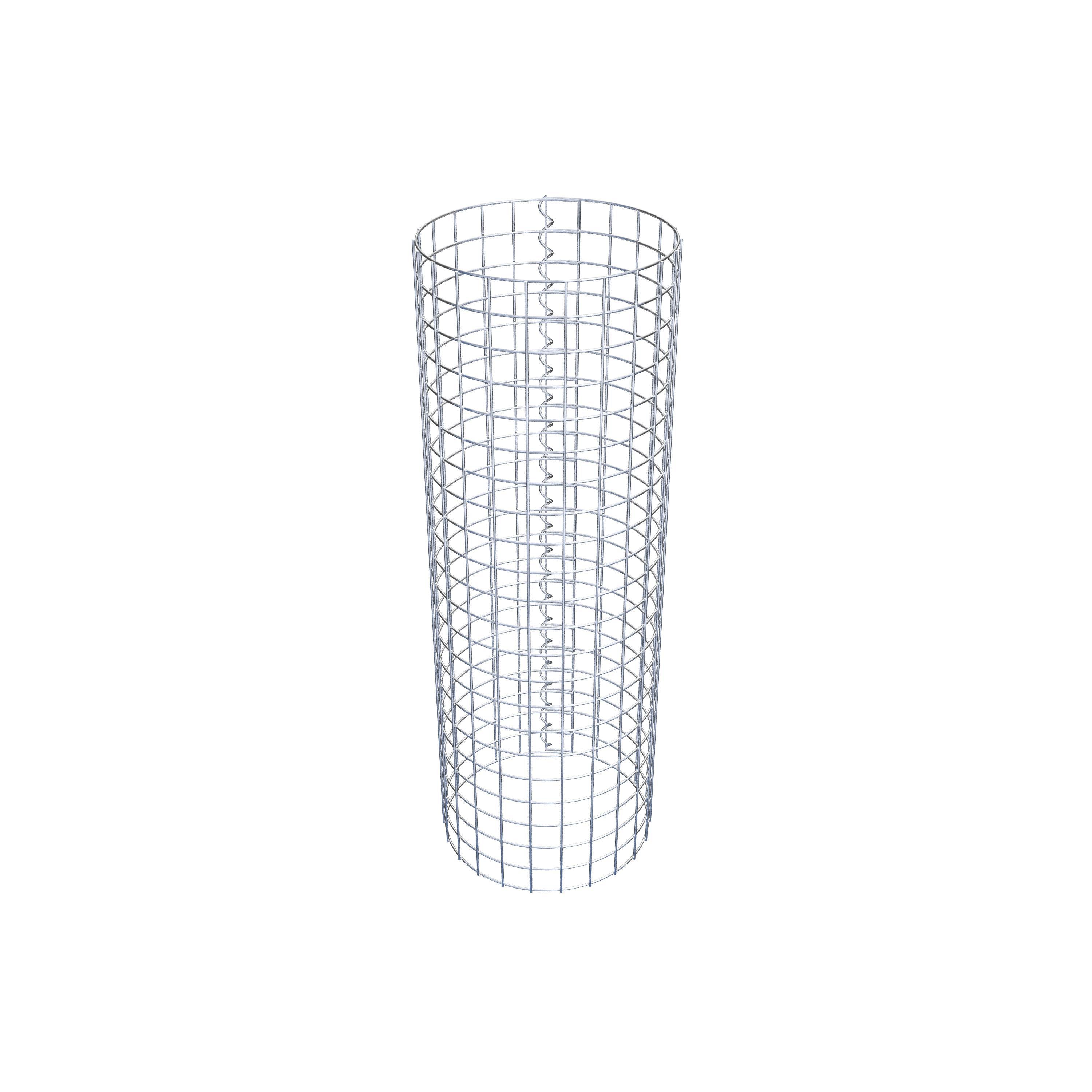 Columna de gaviones diámetro 37 cm MW 5 x 5 cm redonda