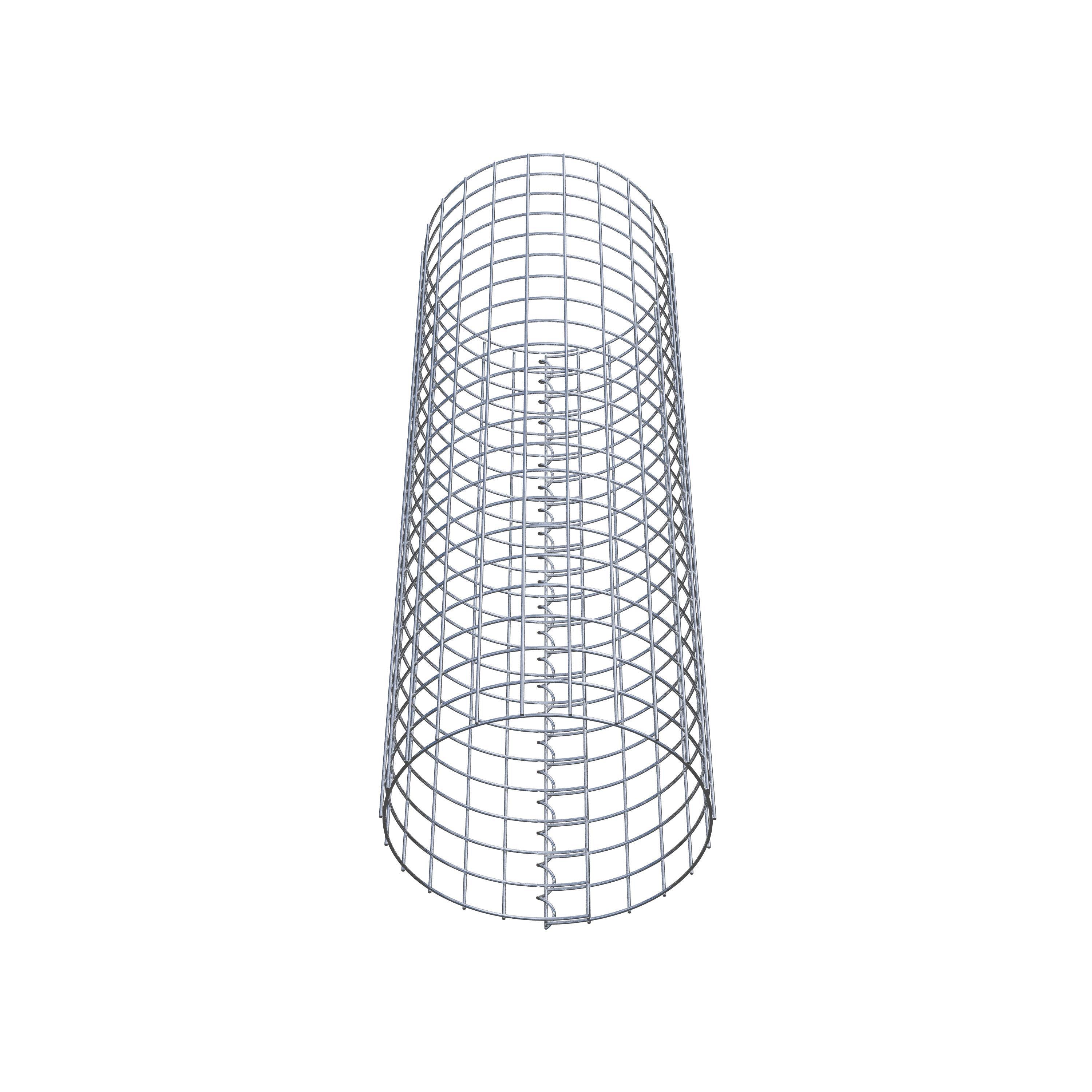 Columna de gaviones diámetro 37 cm MW 5 x 5 cm redonda
