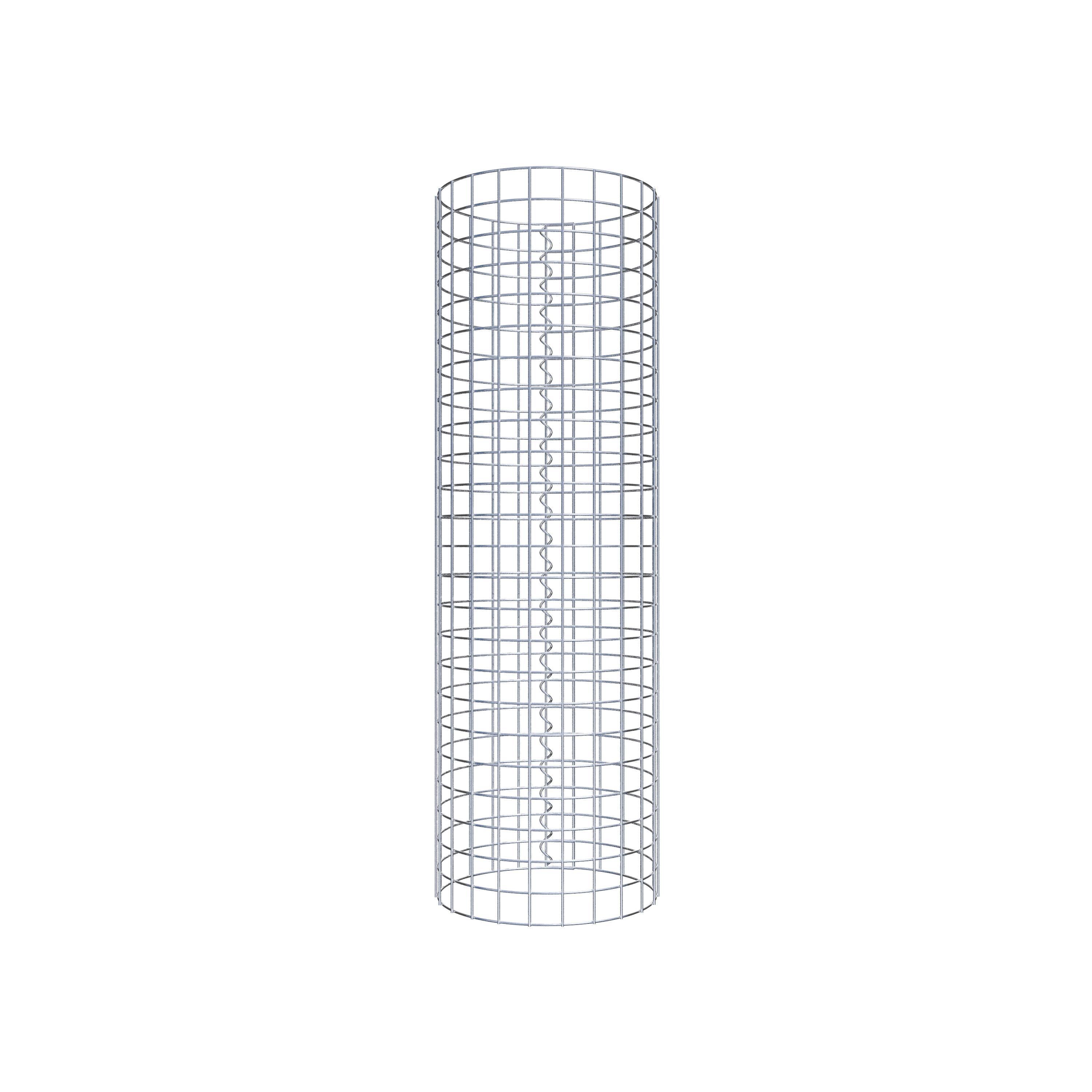 Columna de gaviones diámetro 37 cm MW 5 x 5 cm redonda