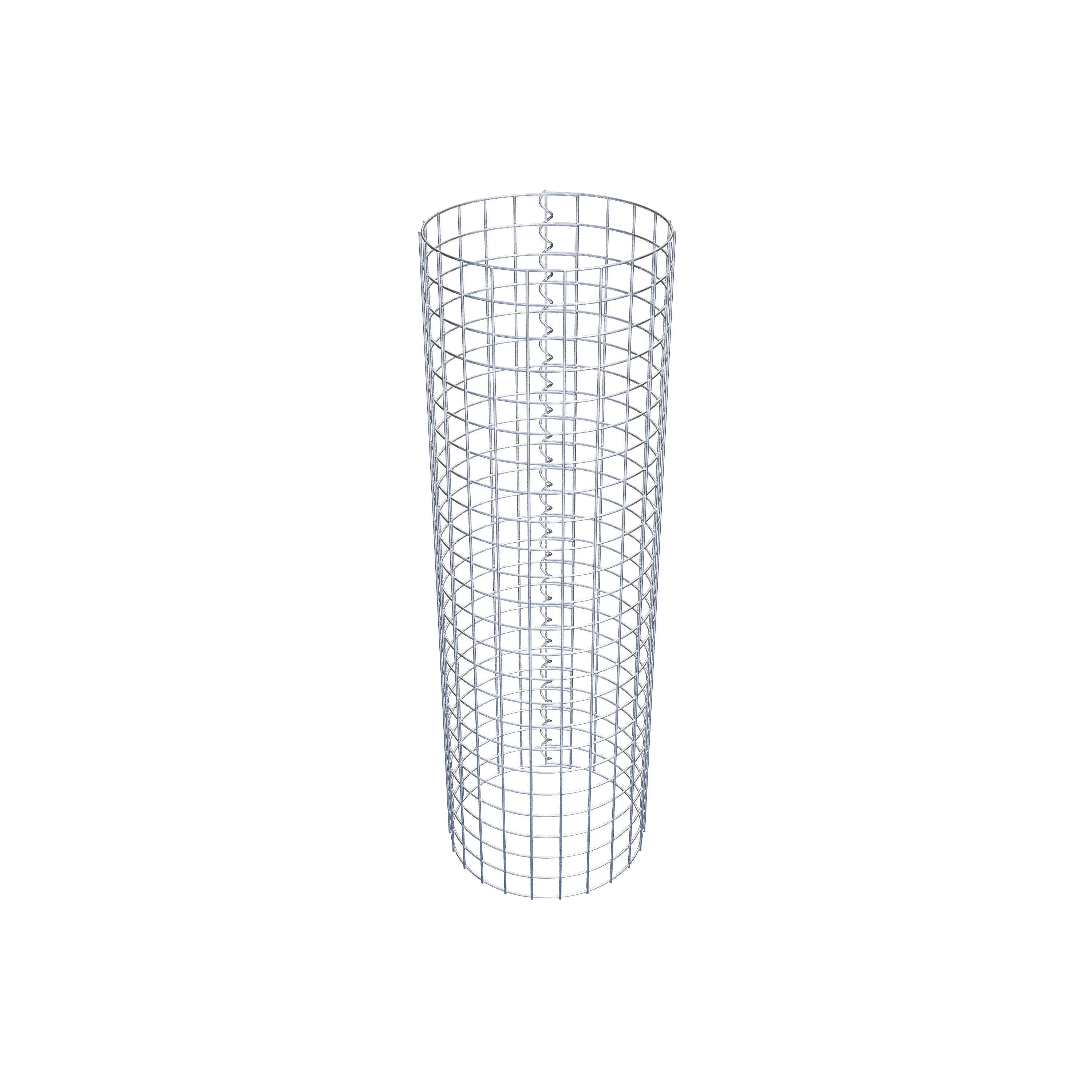 Columna de gaviones diámetro 37 cm MW 5 x 5 cm redonda