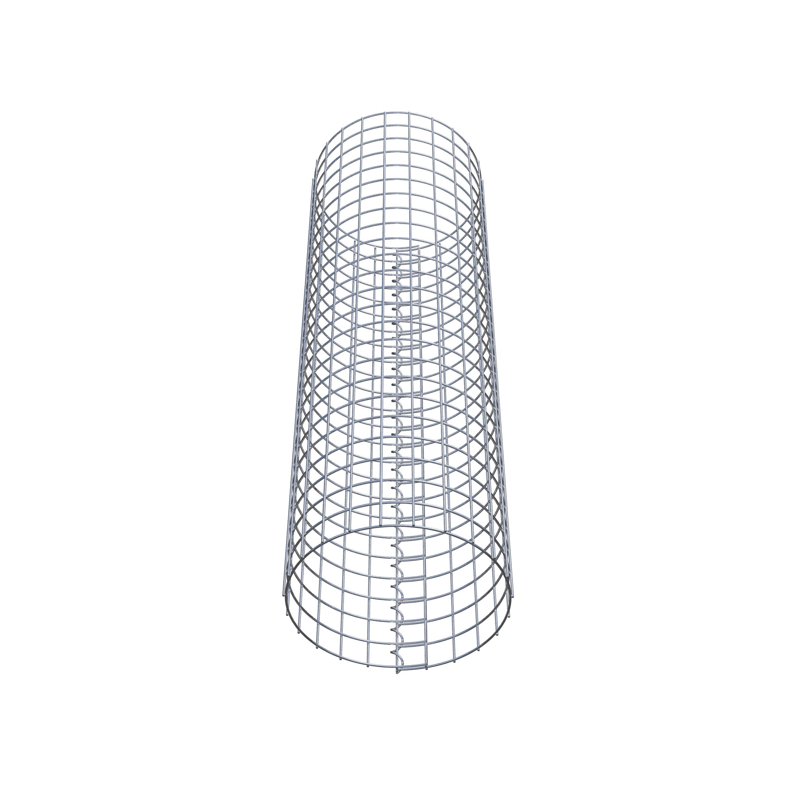 Columna de gaviones diámetro 37 cm MW 5 x 5 cm redonda