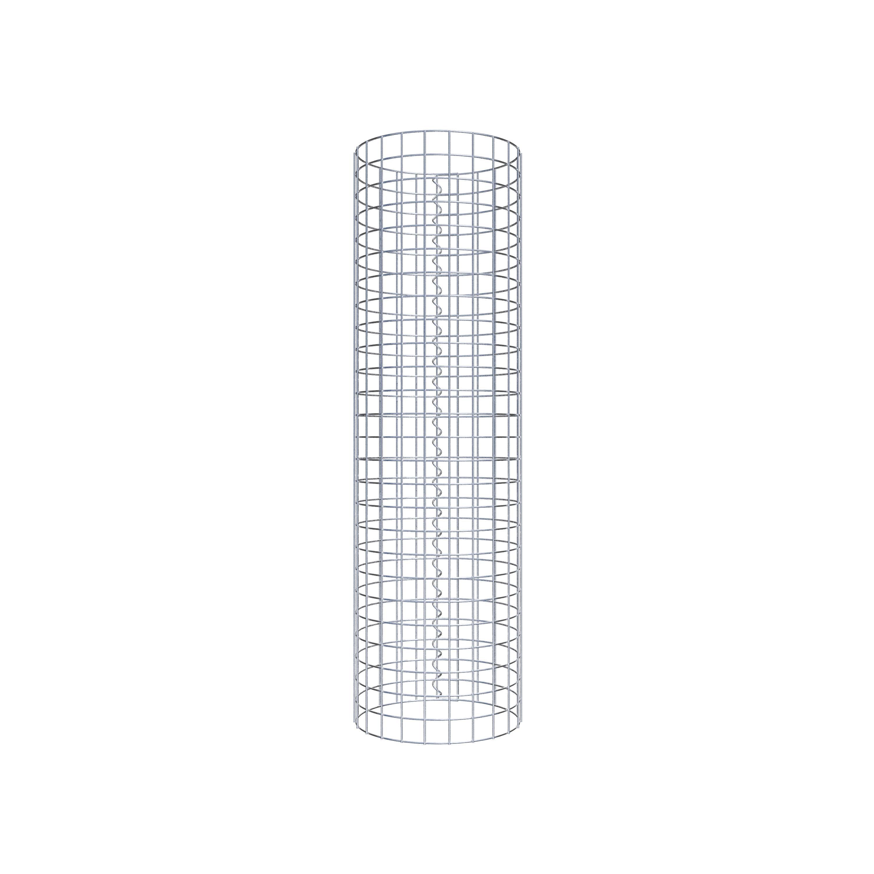 Columna de gaviones diámetro 37 cm MW 5 x 5 cm redonda