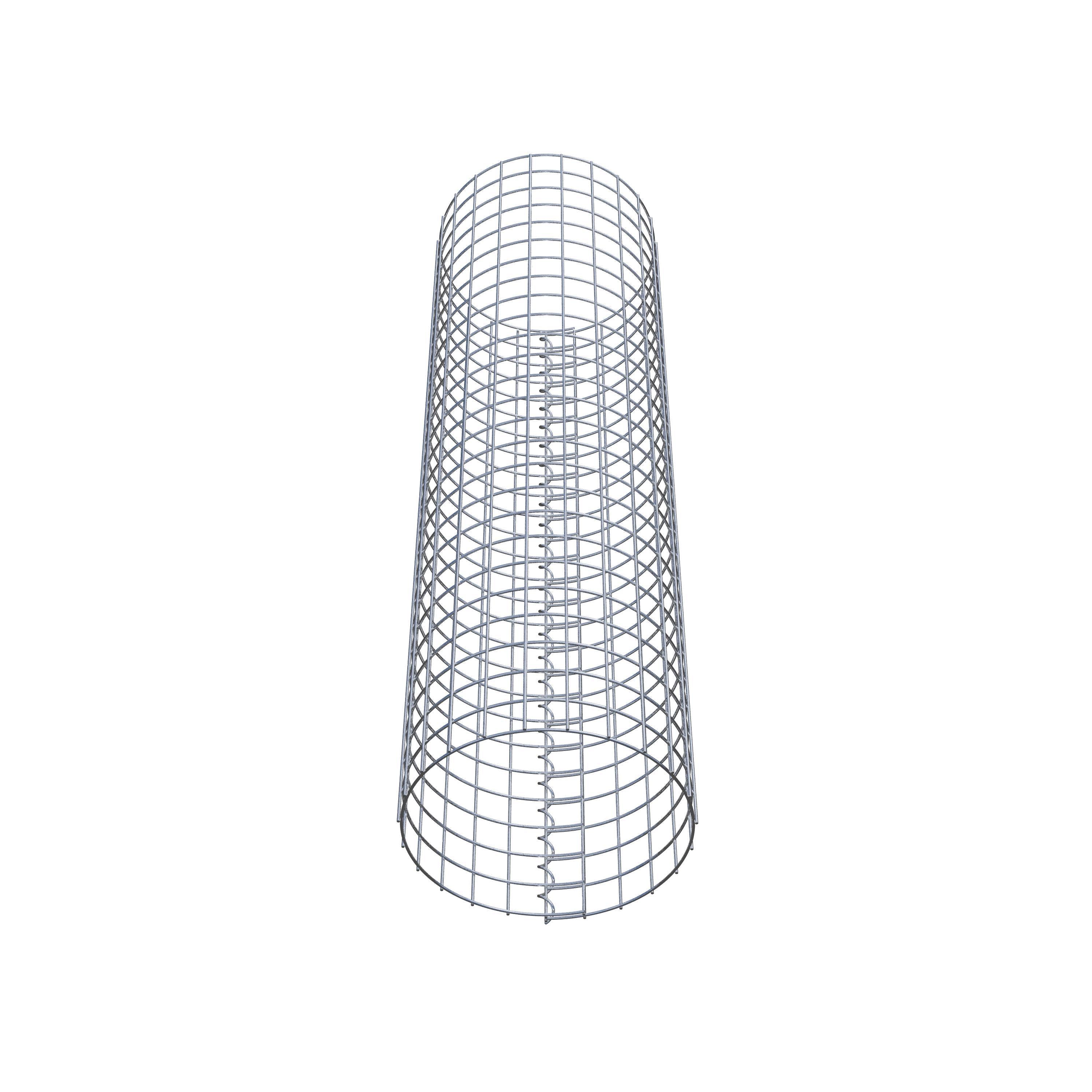 Columna de gaviones diámetro 37 cm MW 5 x 5 cm redonda
