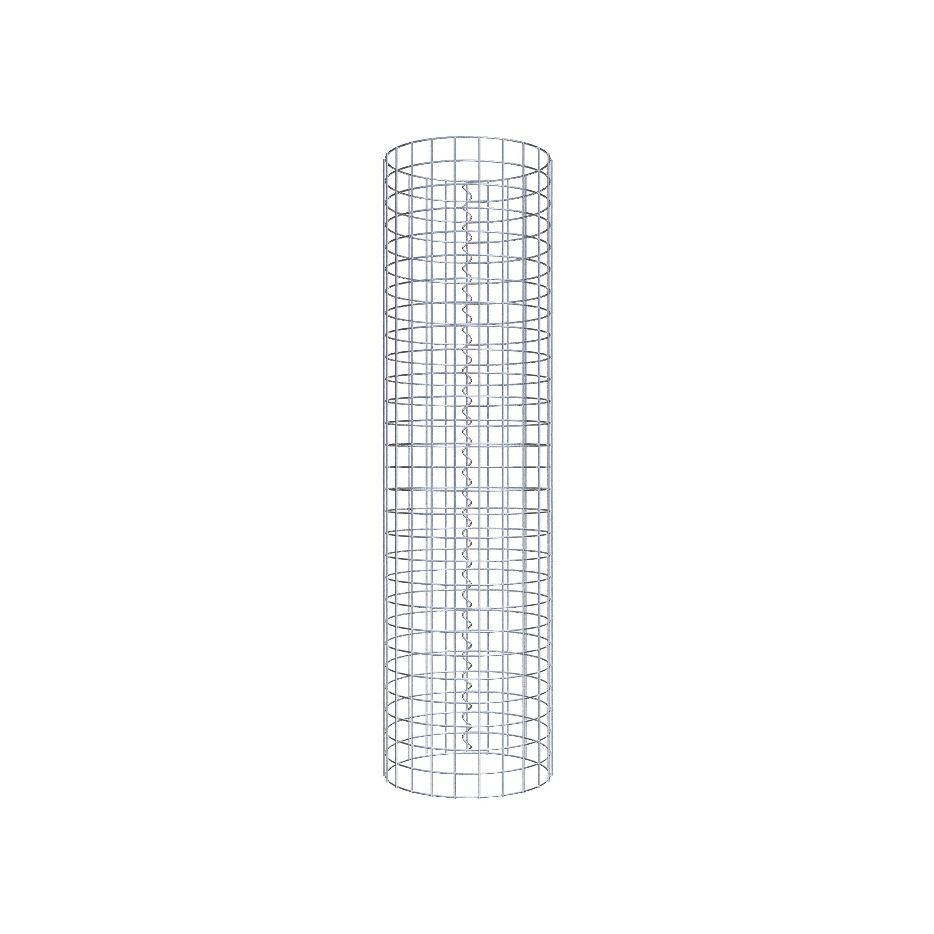 Columna de gaviones diámetro 37 cm MW 5 x 5 cm redonda
