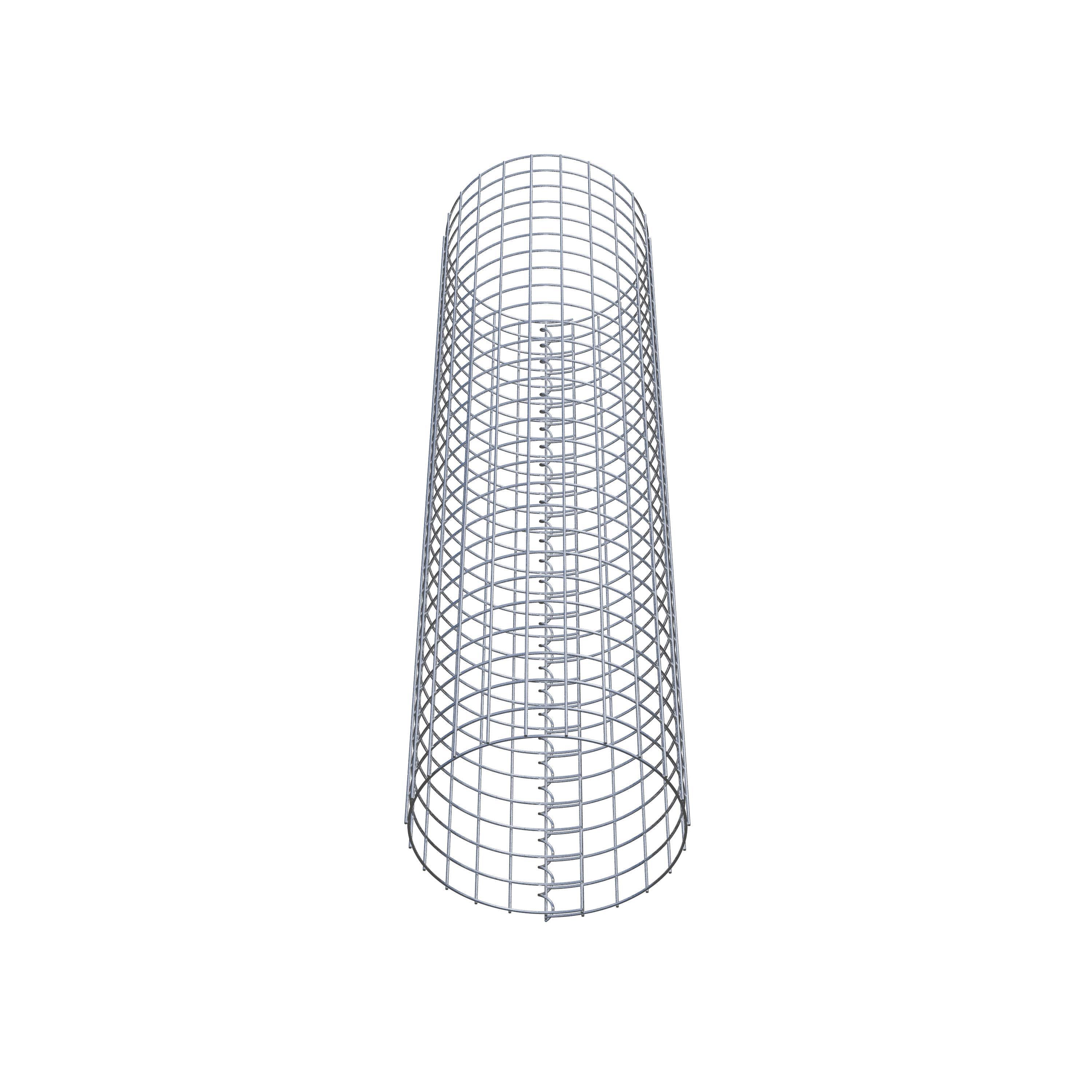 Columna de gaviones diámetro 37 cm MW 5 x 5 cm redonda
