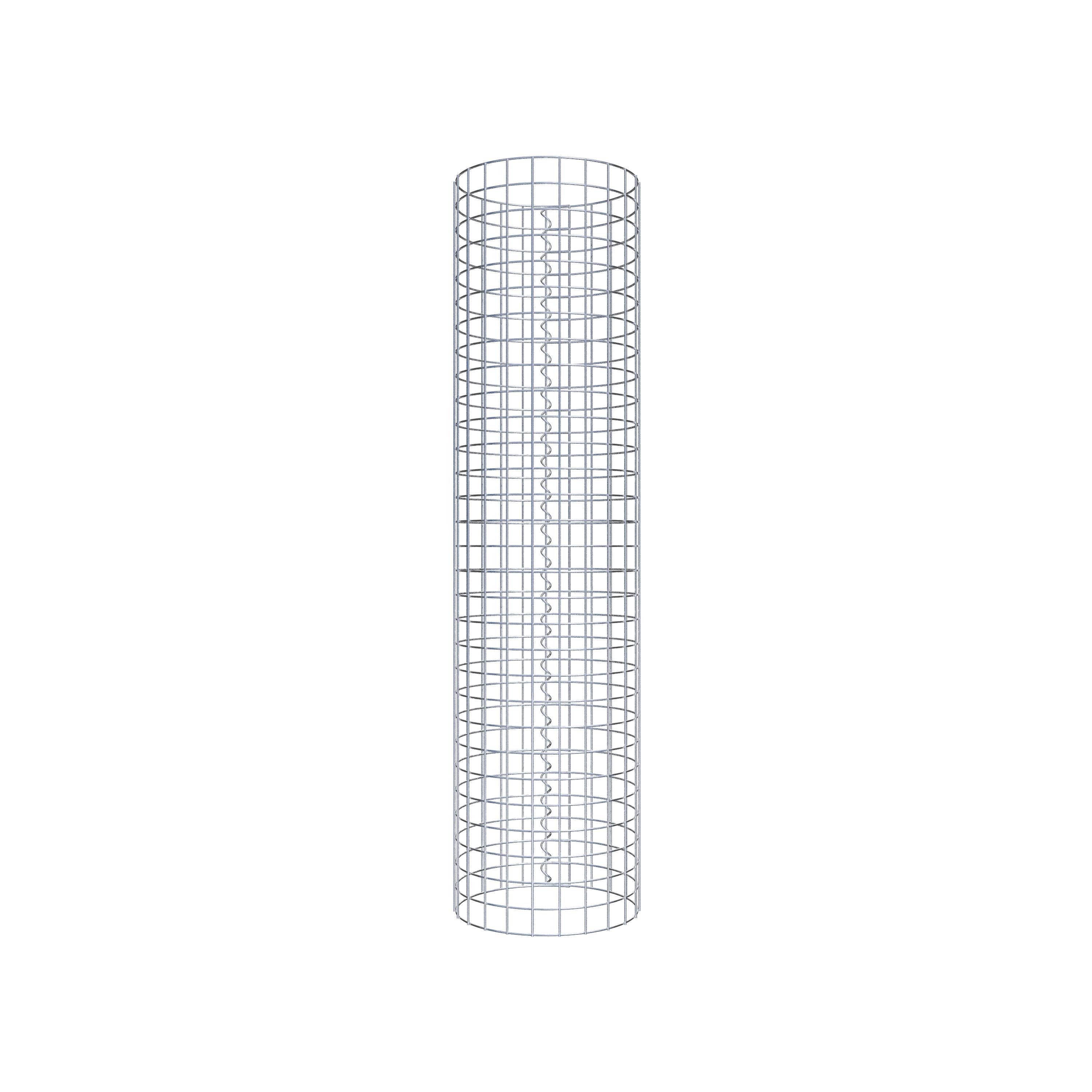 Columna de gaviones diámetro 37 cm MW 5 x 5 cm redonda