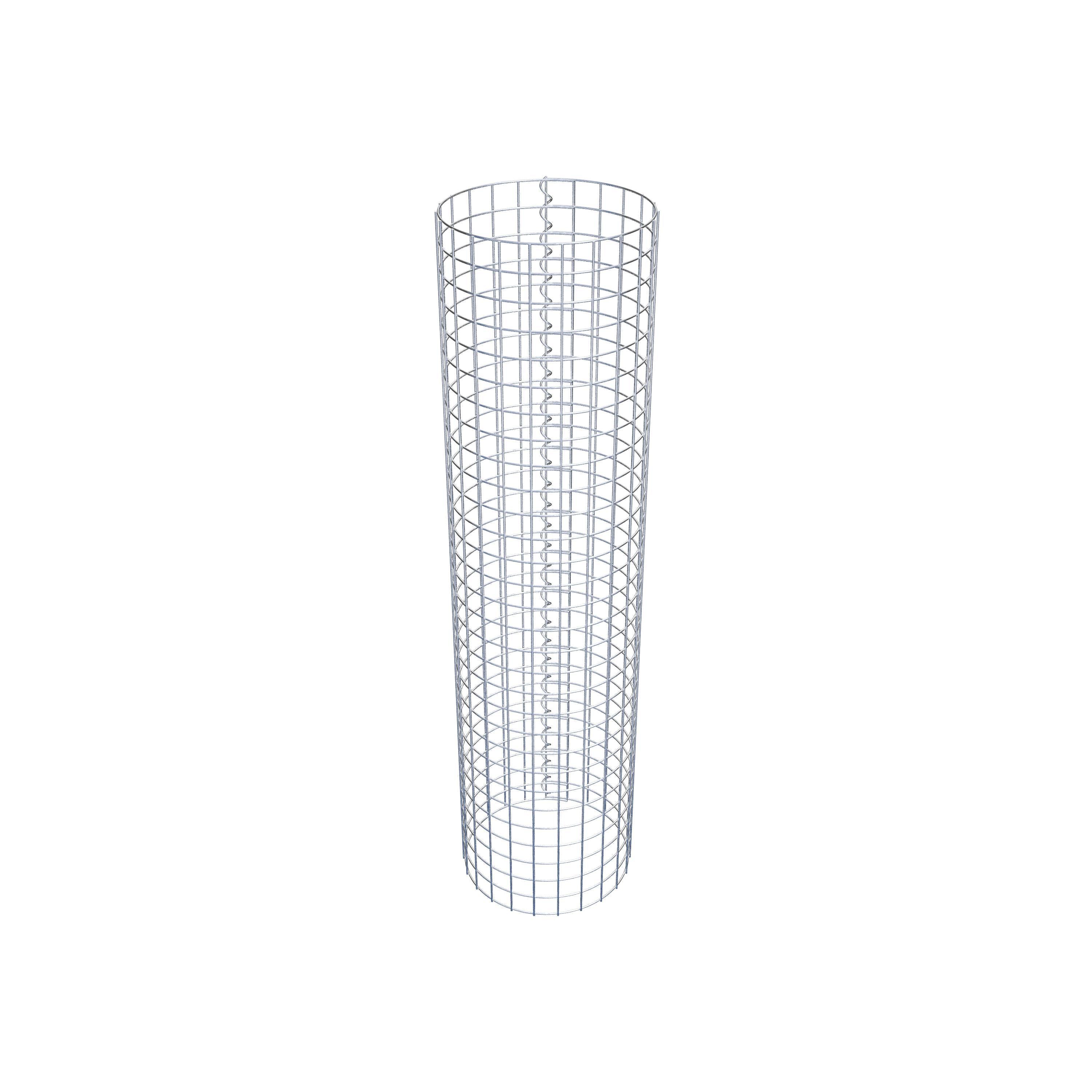 Columna de gaviones diámetro 37 cm MW 5 x 5 cm redonda