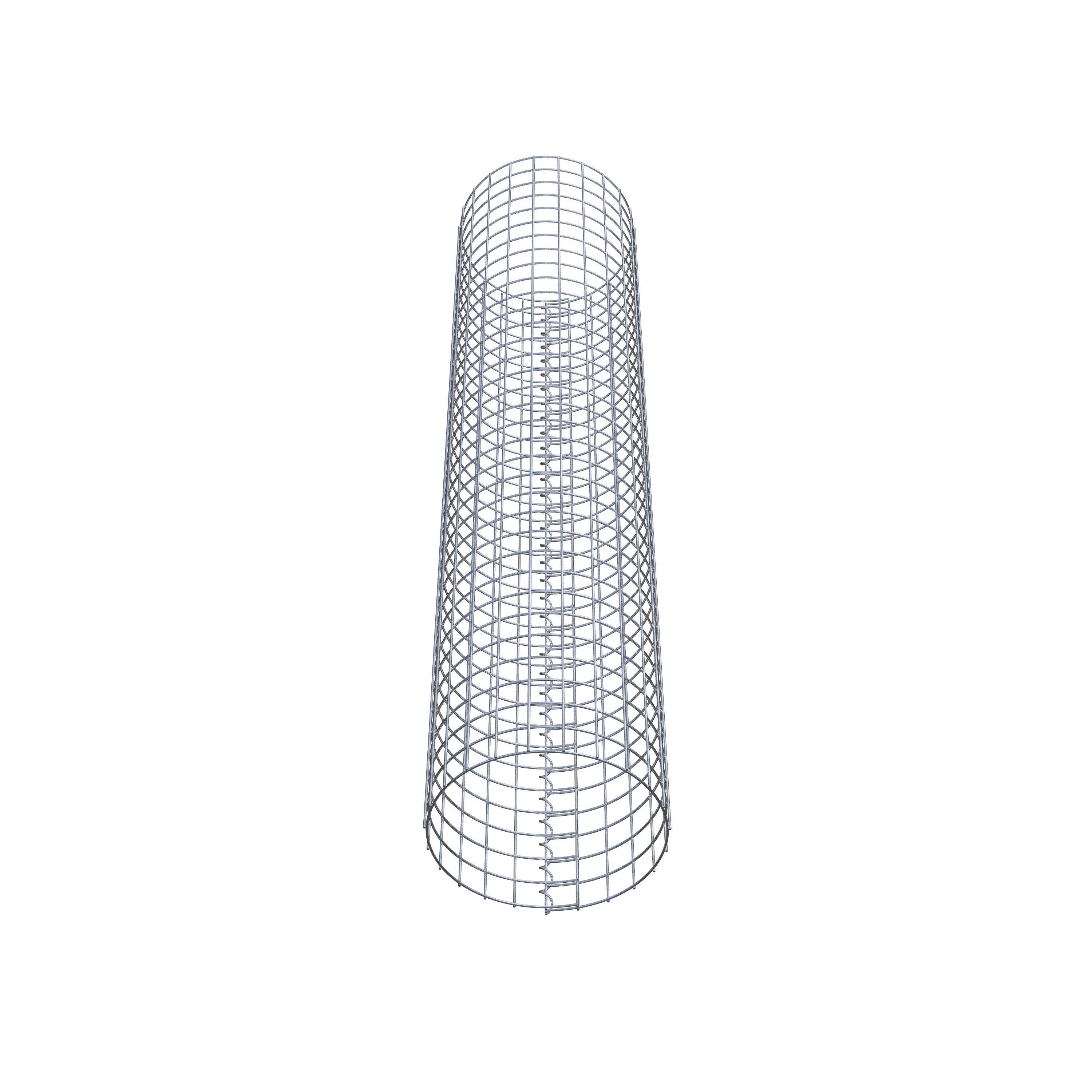 Columna de gaviones diámetro 37 cm MW 5 x 5 cm redonda